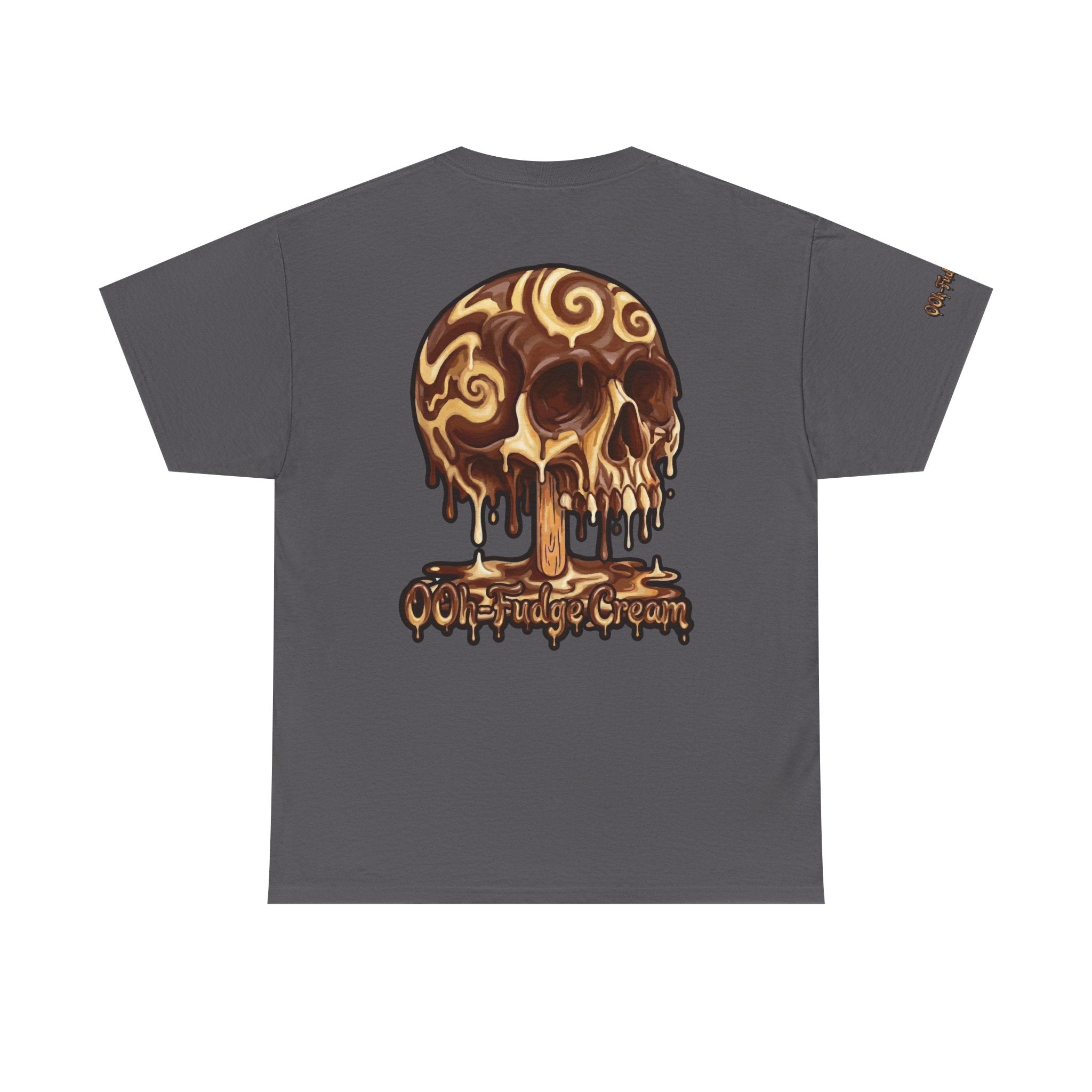 Skullcream-Ooh-Fudge Cream T-Shirt | Colorful Drip Graphic Tee