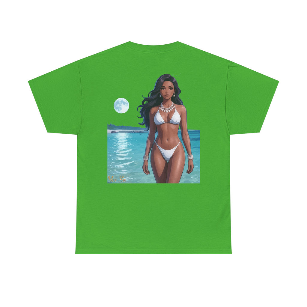 Under the Moon Light Yes Sir T-Shirt | Parental Advisory  for the Bearded