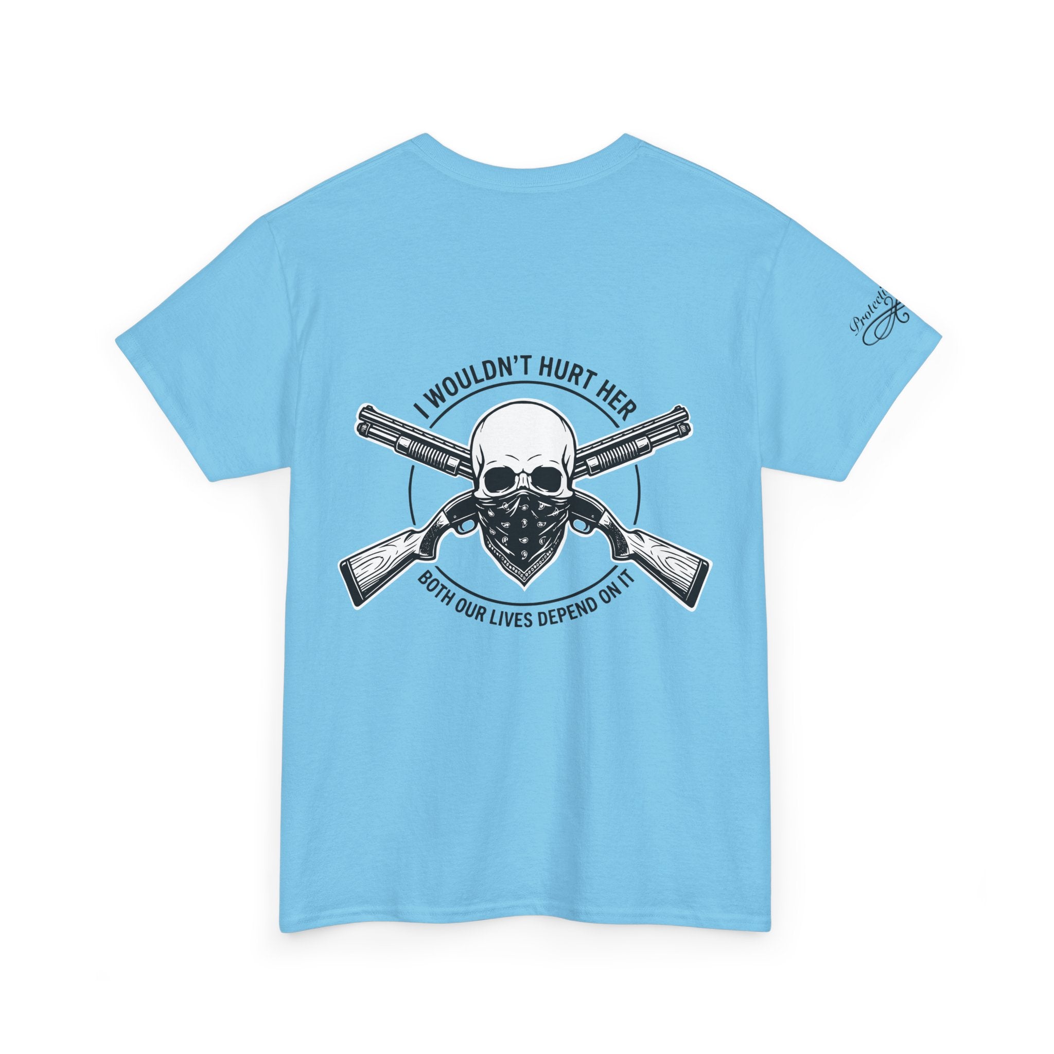 Protective Dad Shotguns T-Shirt | Here’s Your Warning