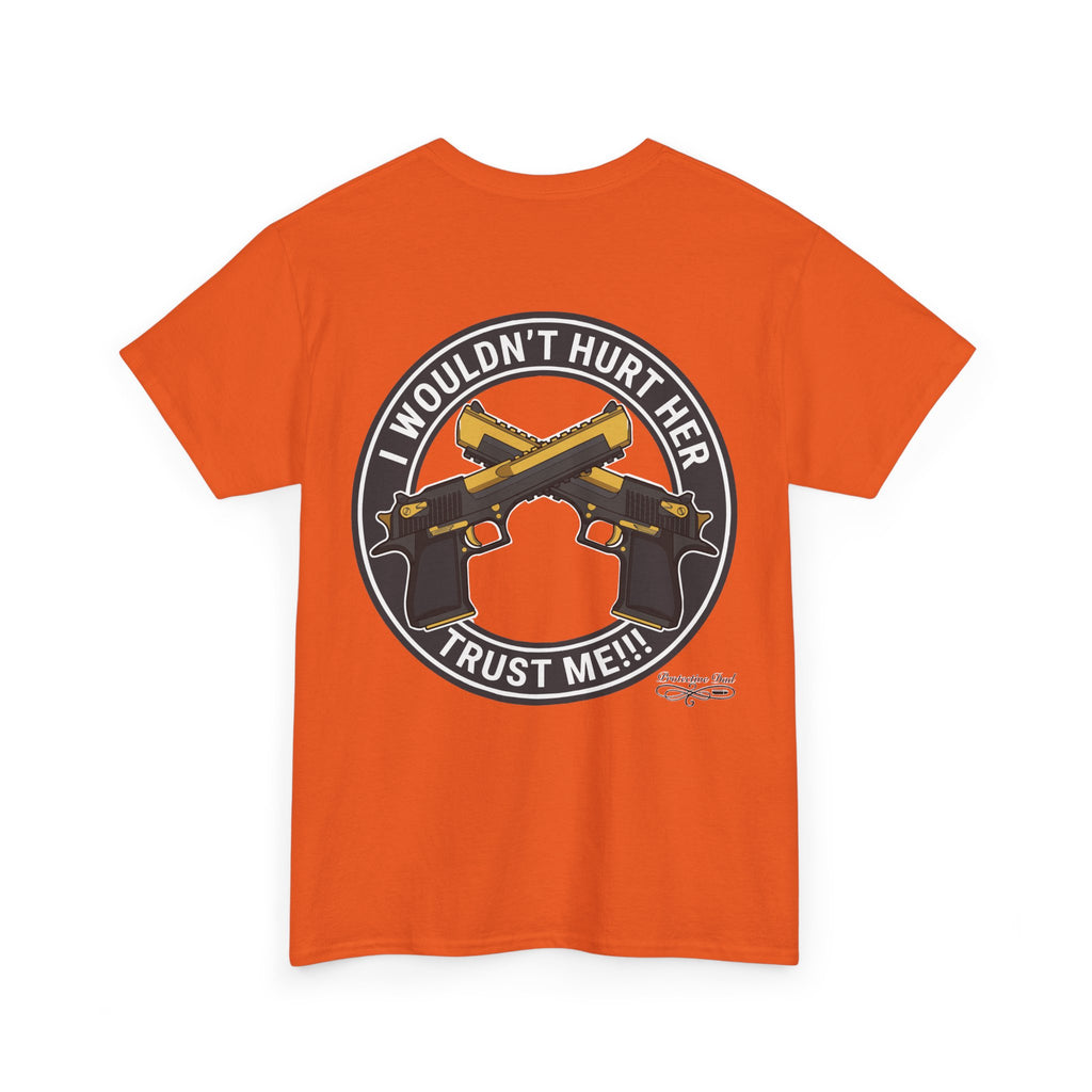 Protective Dad Pistols T-Shirt | Here’s Your Warning