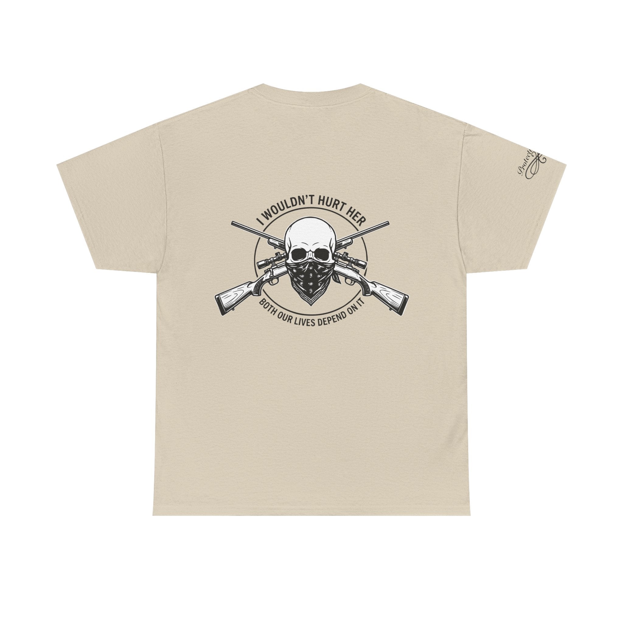 Protective Dad Rifles T-Shirt | Here’s Your Warning