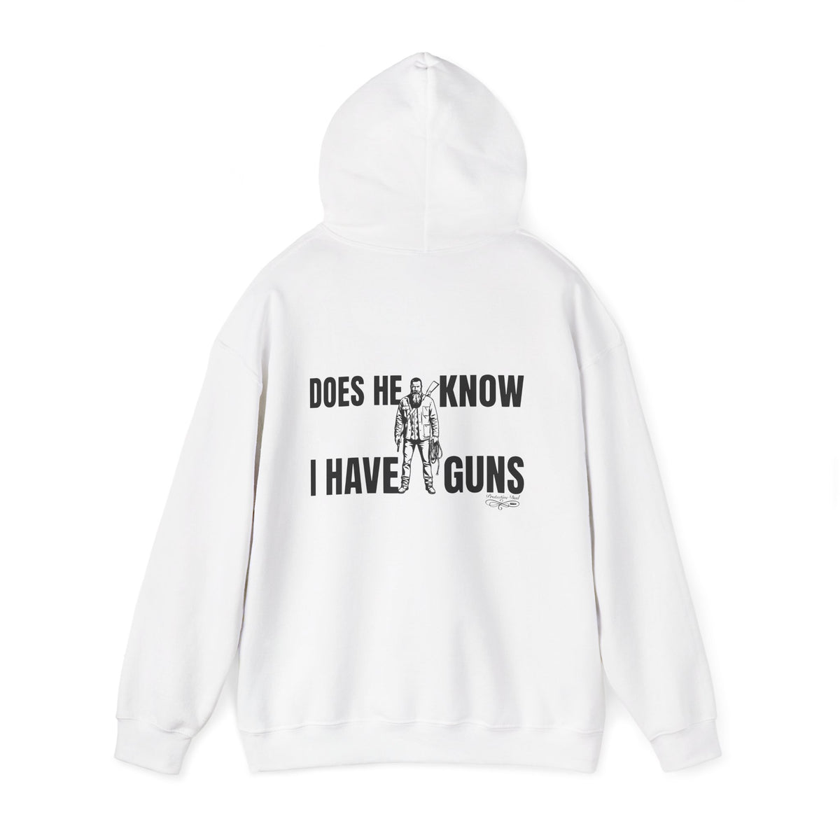 Protective Dad Does He Know Hoodie | Here’s Your Warning