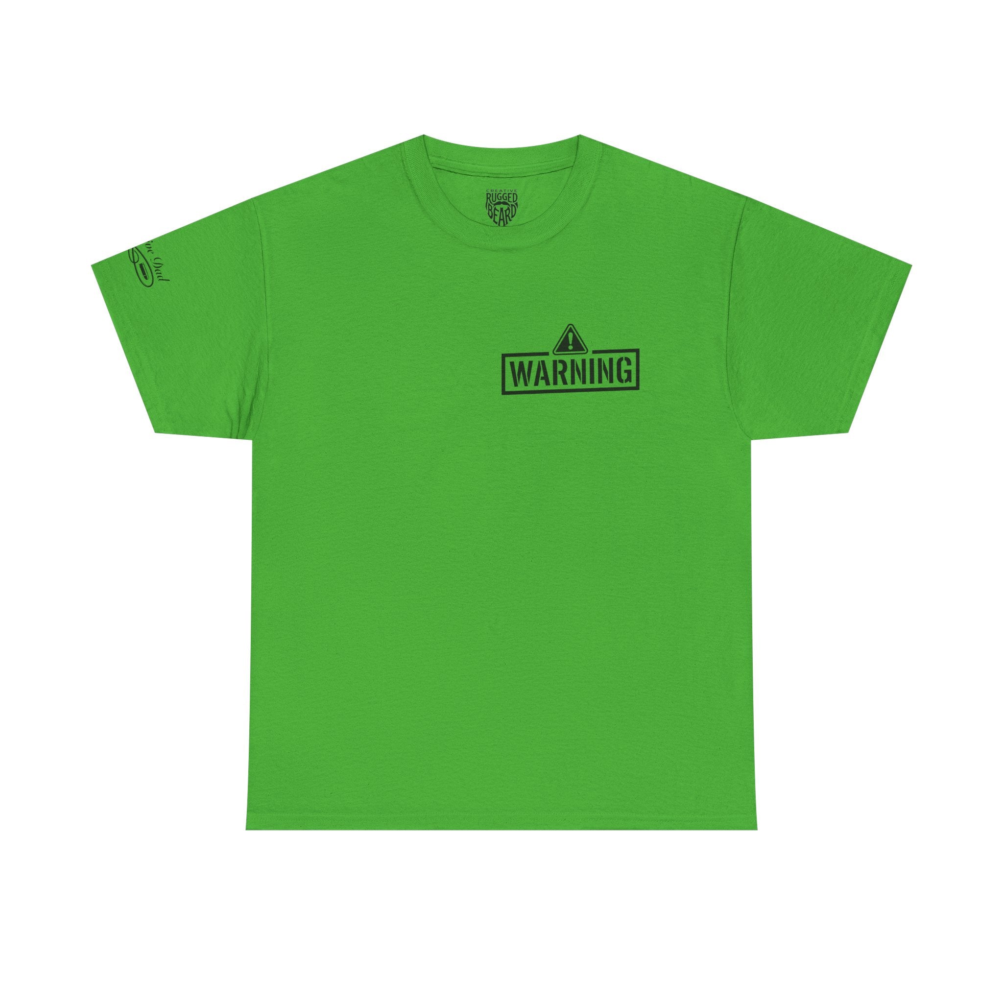 Protective Dad Assault Rifles T-Shirt | Here’s Your Warning