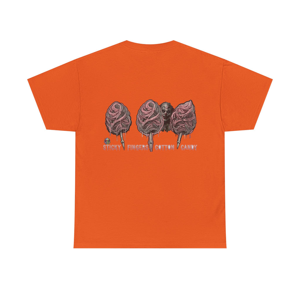 Cotton Candy Skullcream T Shirt — 'Sticky Fingers' Graphic T-Shirt