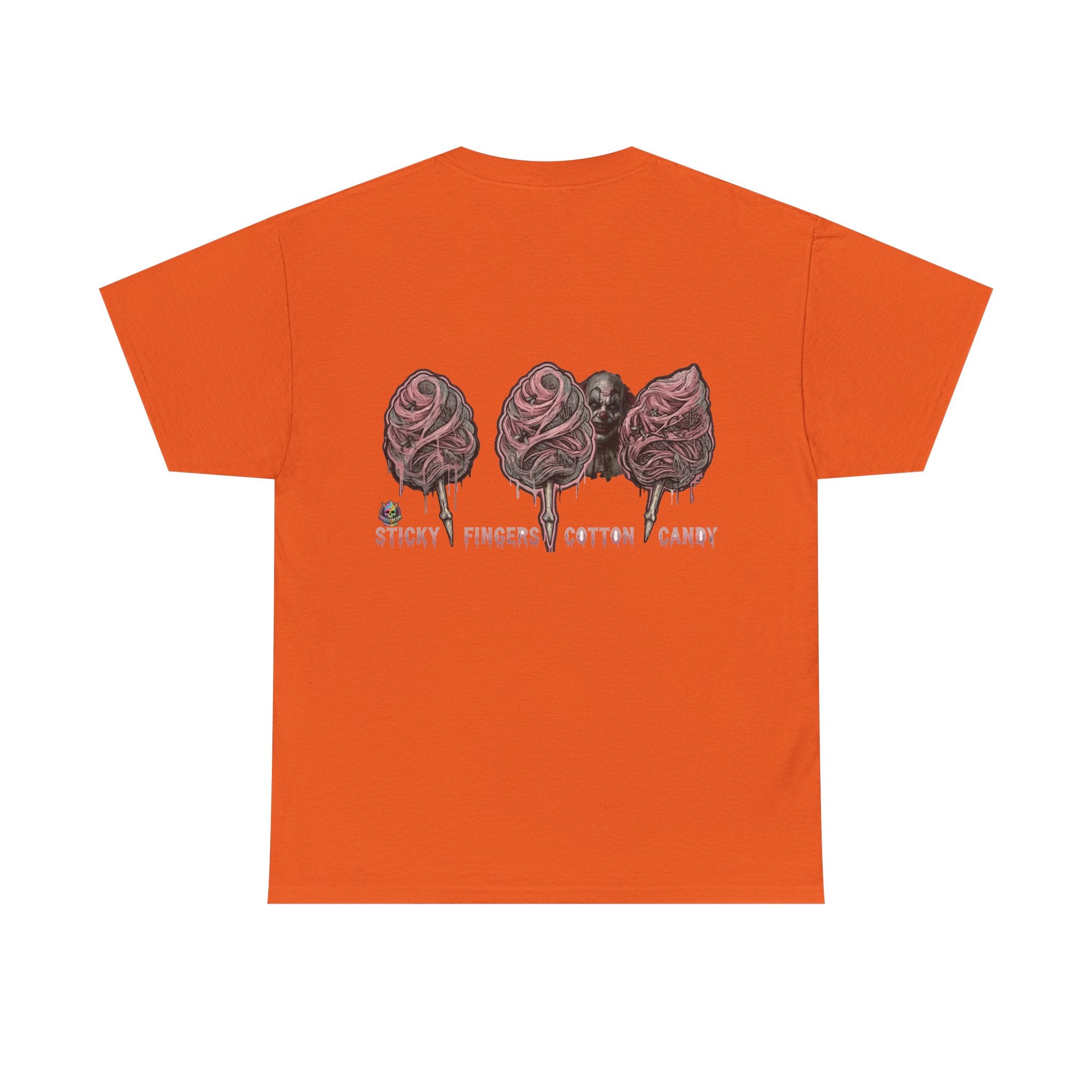 Cotton Candy Skullcream T Shirt — 'Sticky Fingers' Graphic T-Shirt