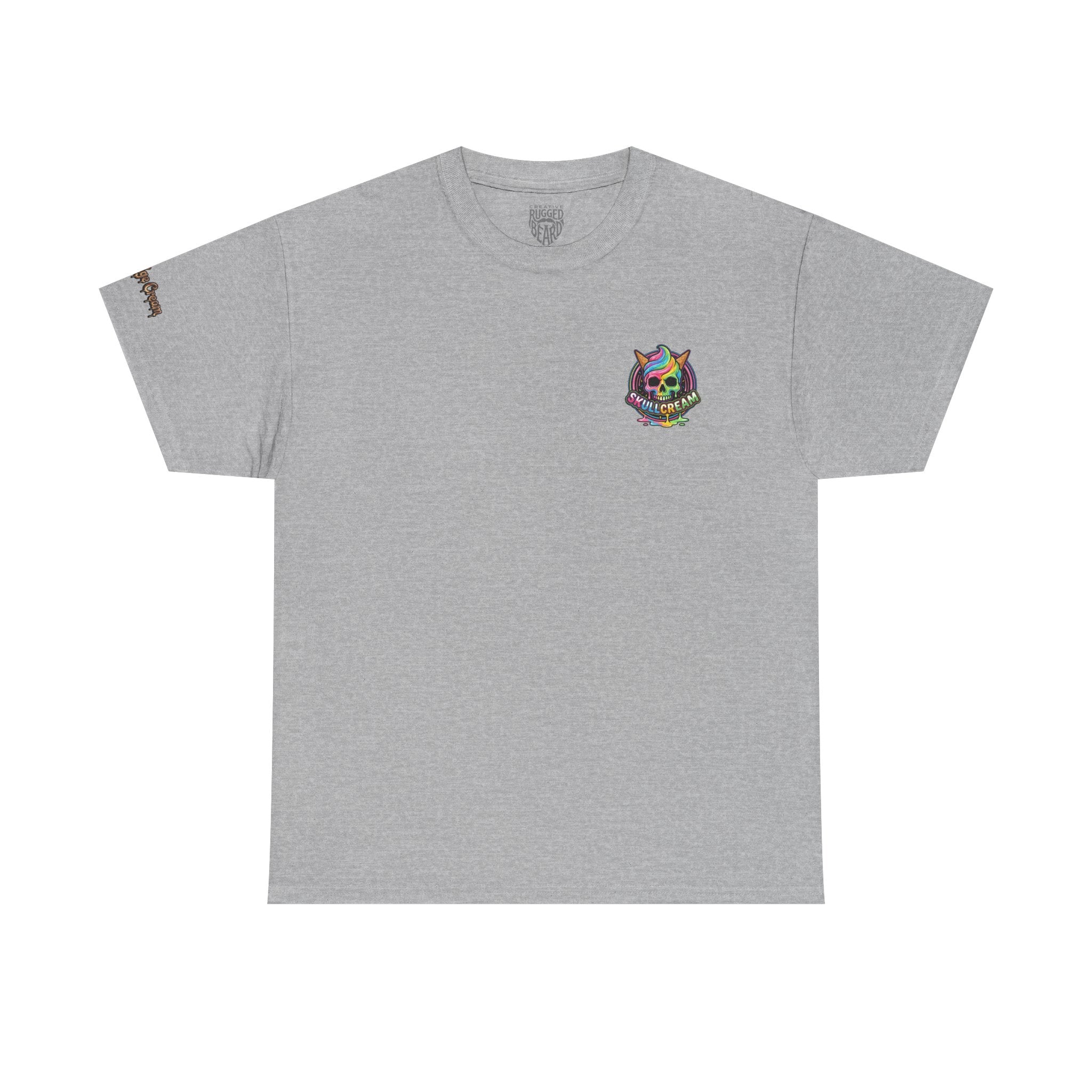 Skullcream-Ooh-Fudge Cream T-Shirt | Colorful Drip Graphic Tee