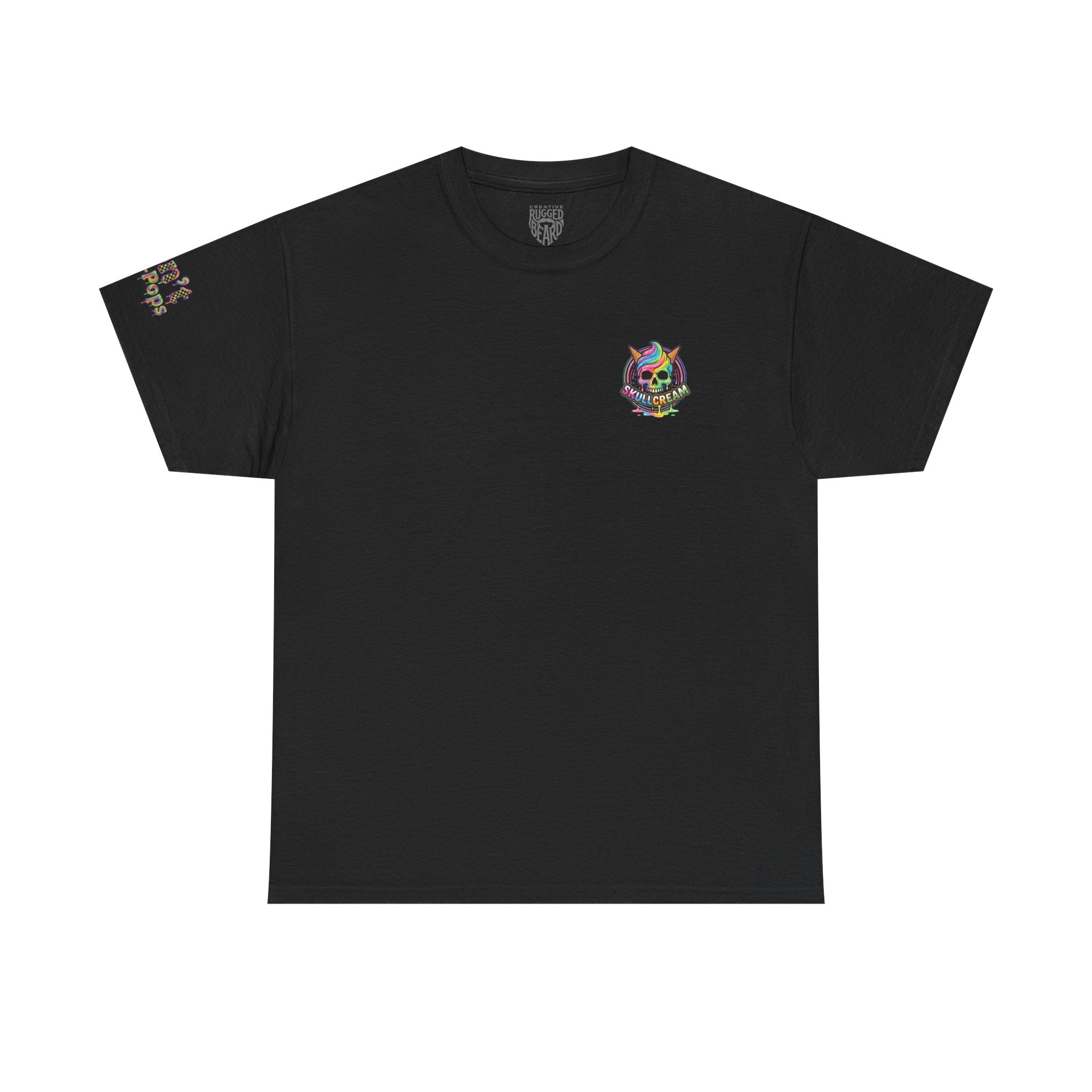 Skullcream-Don’t Push-Pops T-Shirt | Colorful Drip Graphic Tee