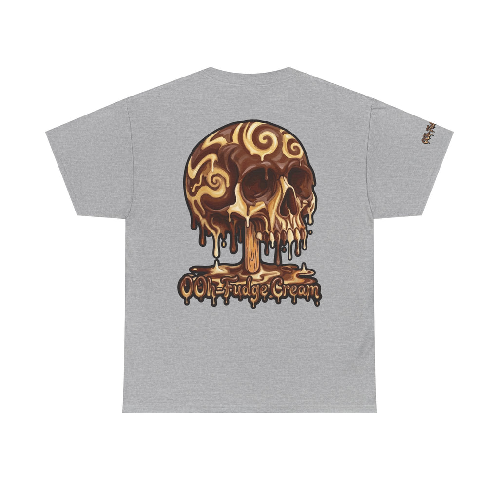 Skullcream-Ooh-Fudge Cream T-Shirt | Colorful Drip Graphic Tee