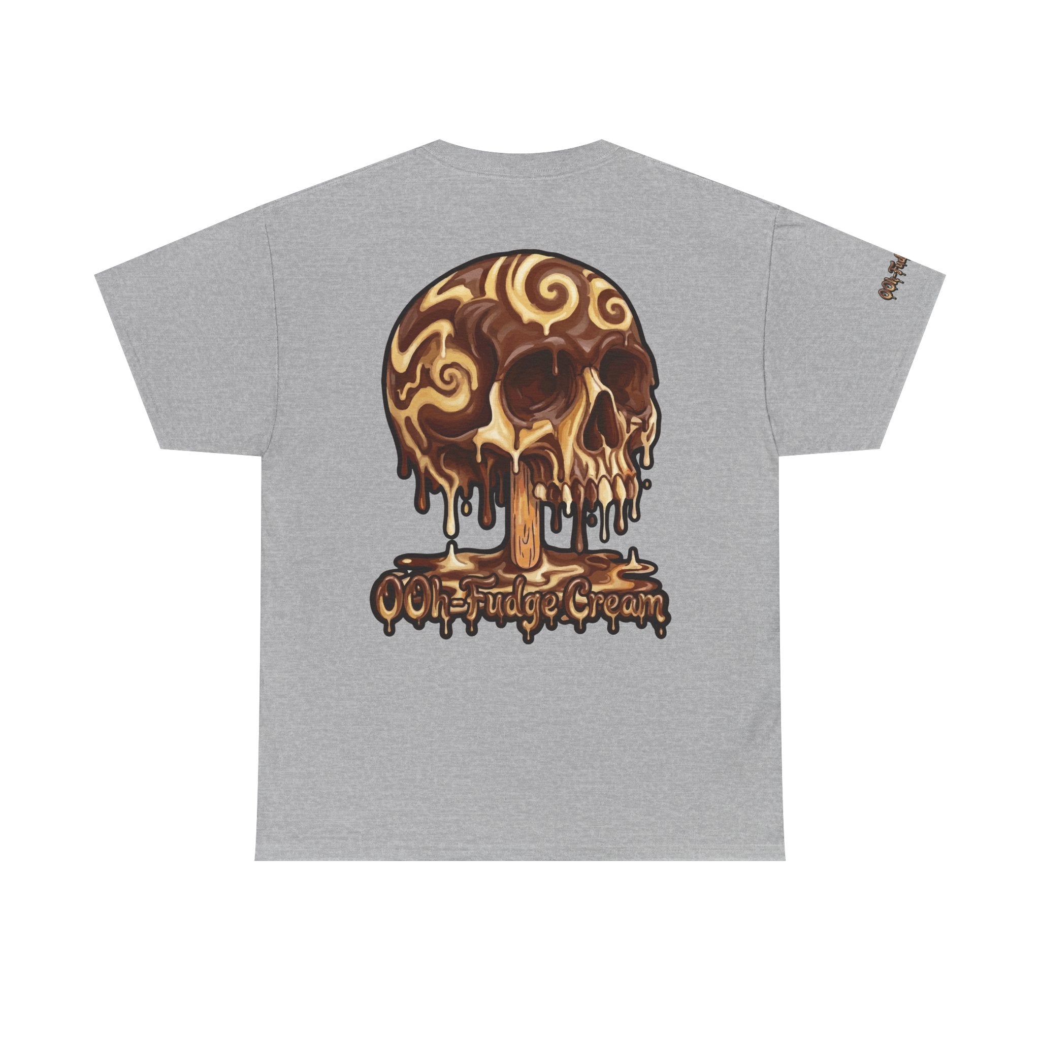 Skullcream-Ooh-Fudge Cream T-Shirt | Colorful Drip Graphic Tee