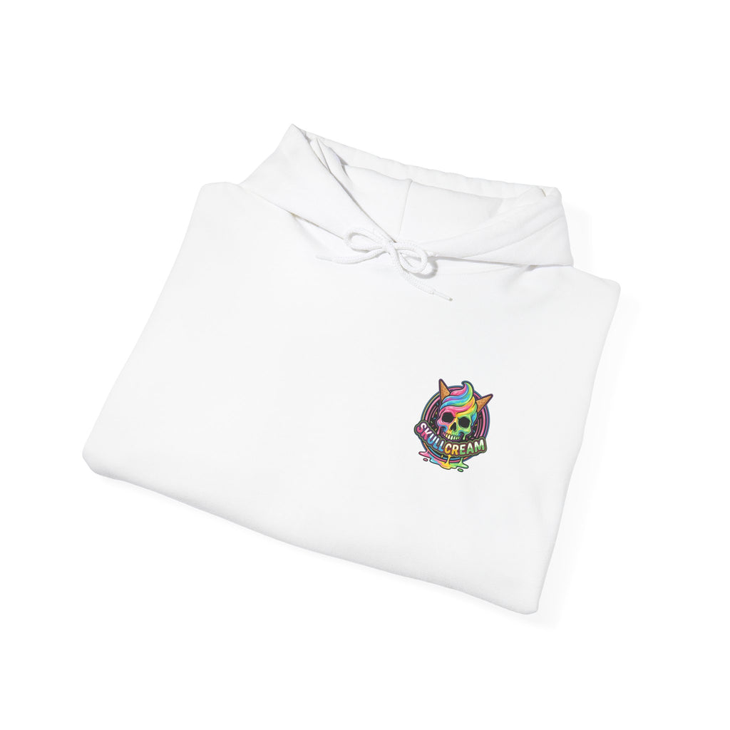 Skullcream Creepy Candy Apple Hoodie — 'Parasitic Carnival' Graphic Pullover