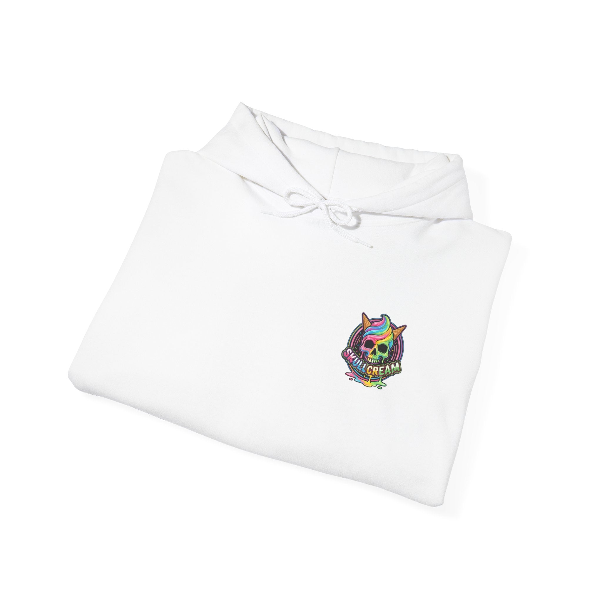 Skullcream Creepy Candy Apple Hoodie — 'Parasitic Carnival' Graphic Pullover
