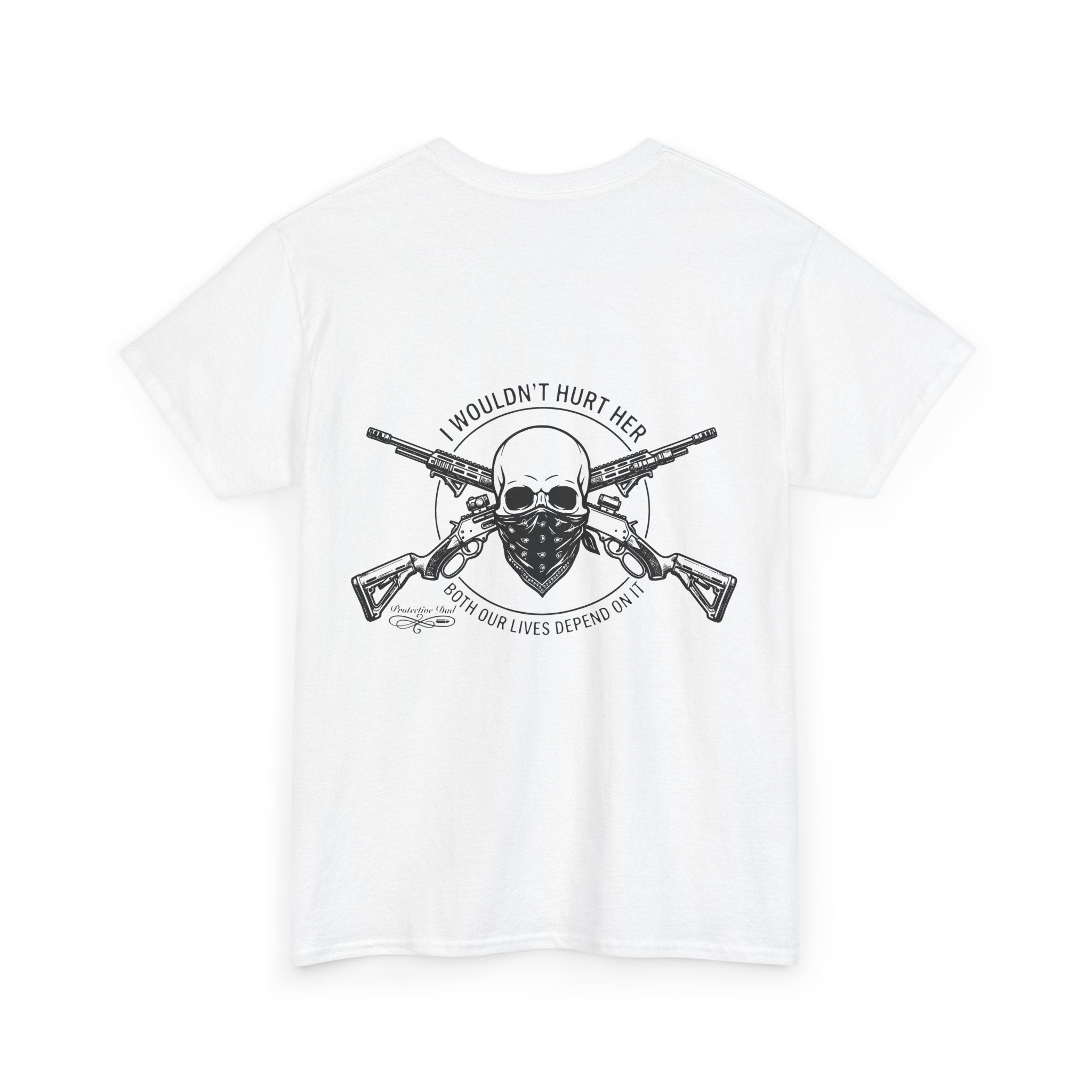 Protective Dad Lever Actions T-Shirt | Here’s Your Warning