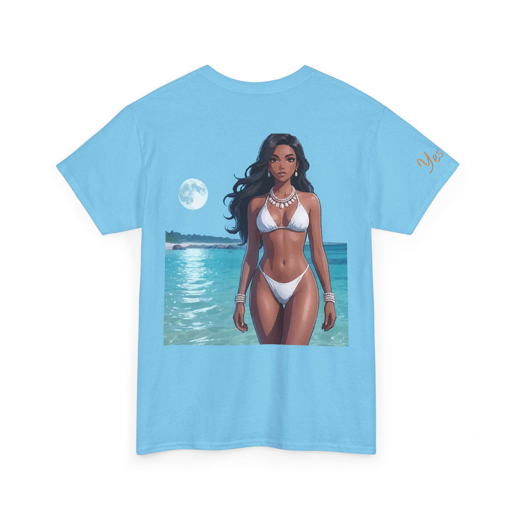 Under the Moon Light Yes Sir T-Shirt | Parental Advisory  for the Bearded