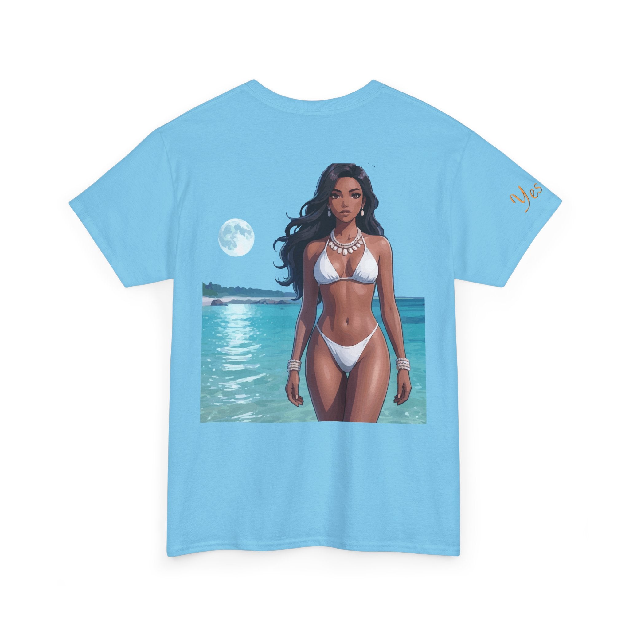Under the Moon Light Yes Sir T-Shirt | Parental Advisory  for the Bearded