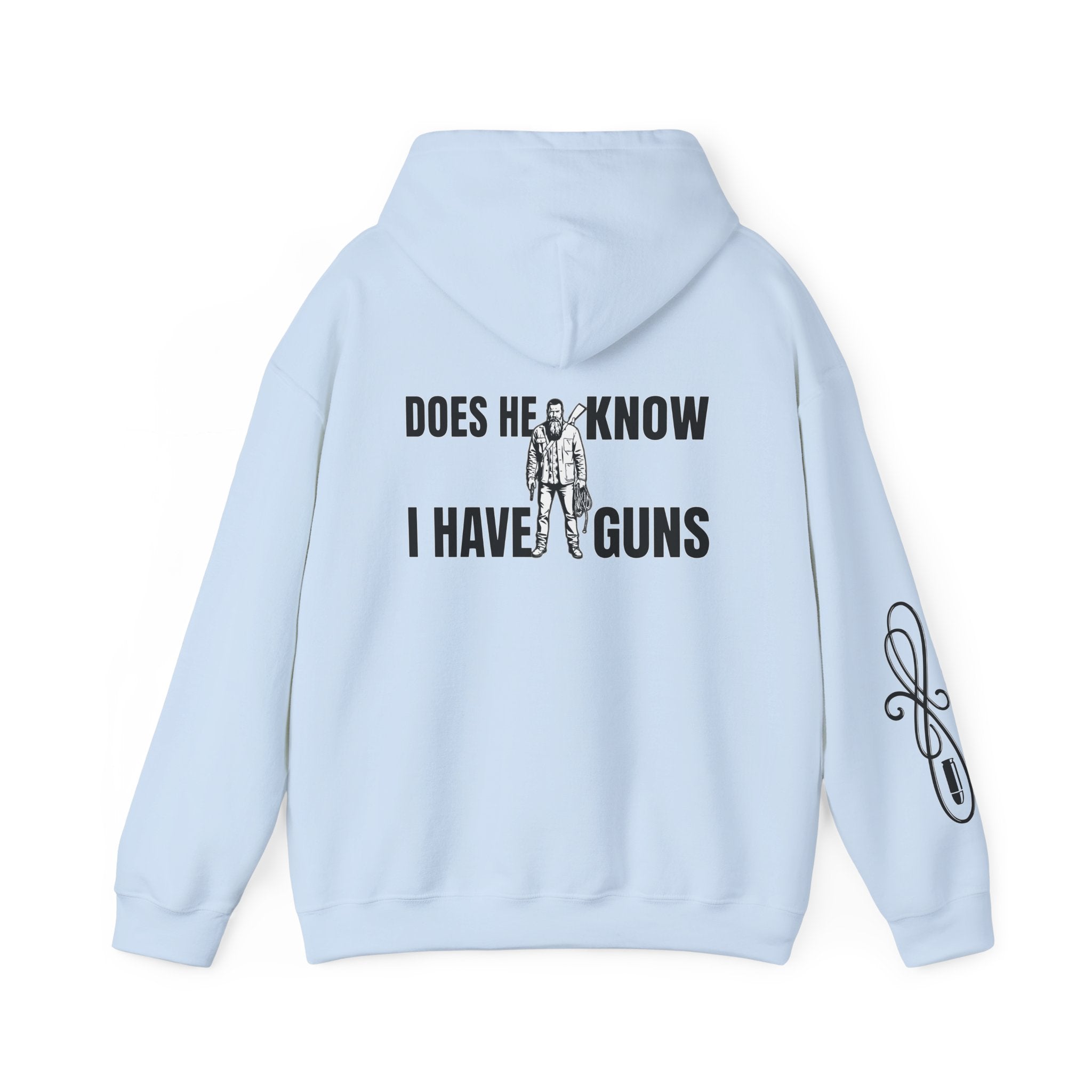 Protective Dad Does He Know Hoodie | Here’s Your Warning