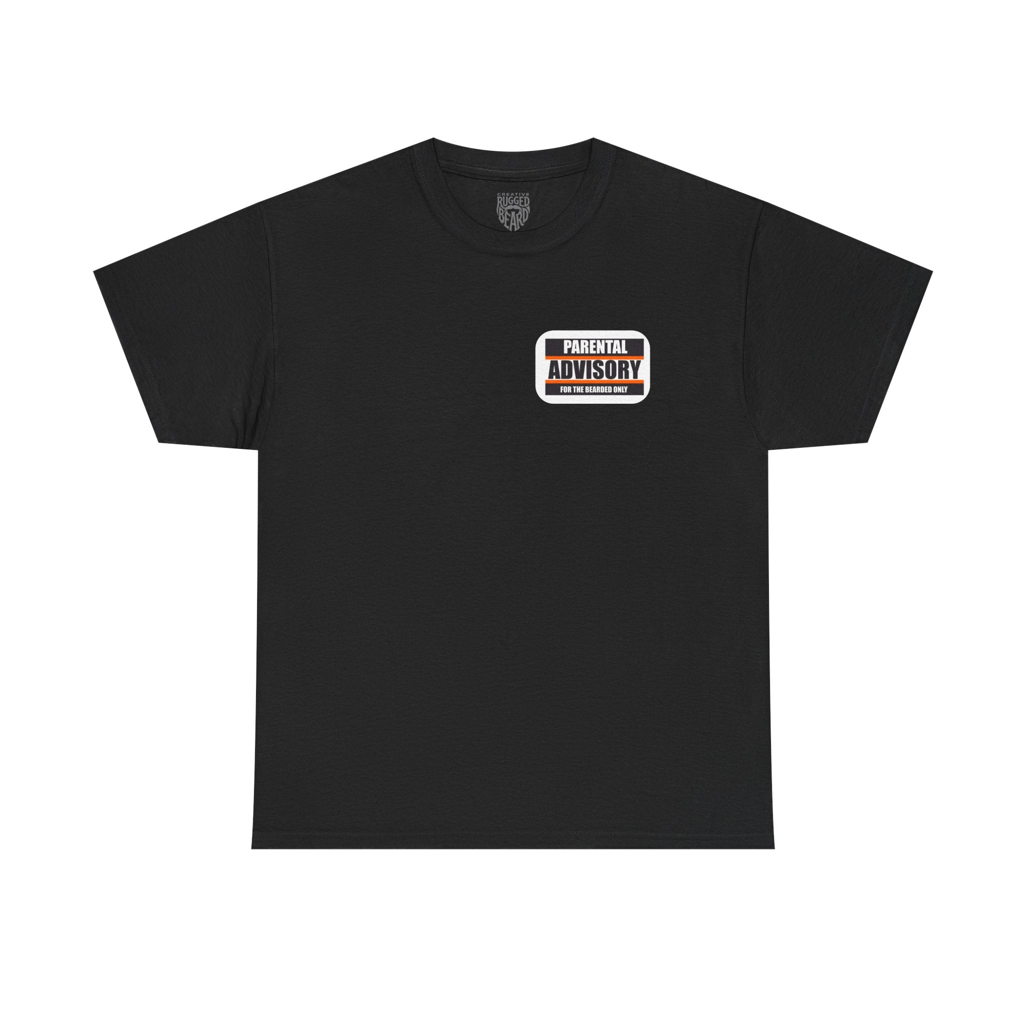 Yes Sir-Pin Up Biker T-Shirt | Parental Advisory  for the Bearded