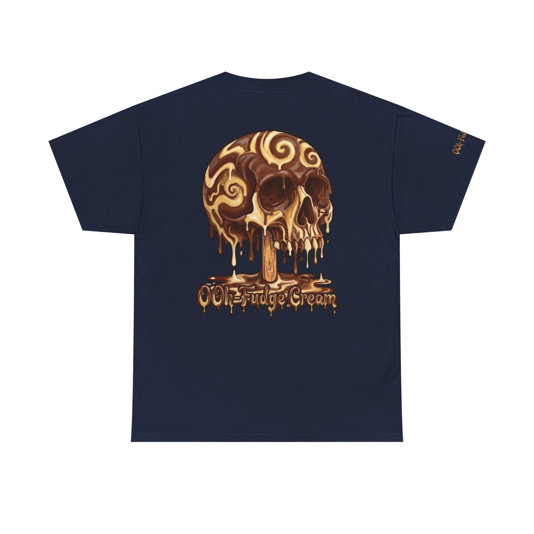 Skullcream-Ooh-Fudge Cream T-Shirt | Colorful Drip Graphic Tee