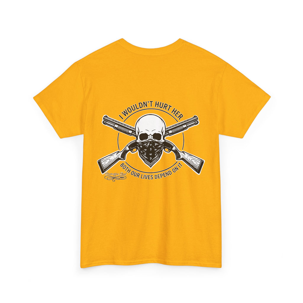 Protective Dad Shotguns T-Shirt | Here’s Your Warning