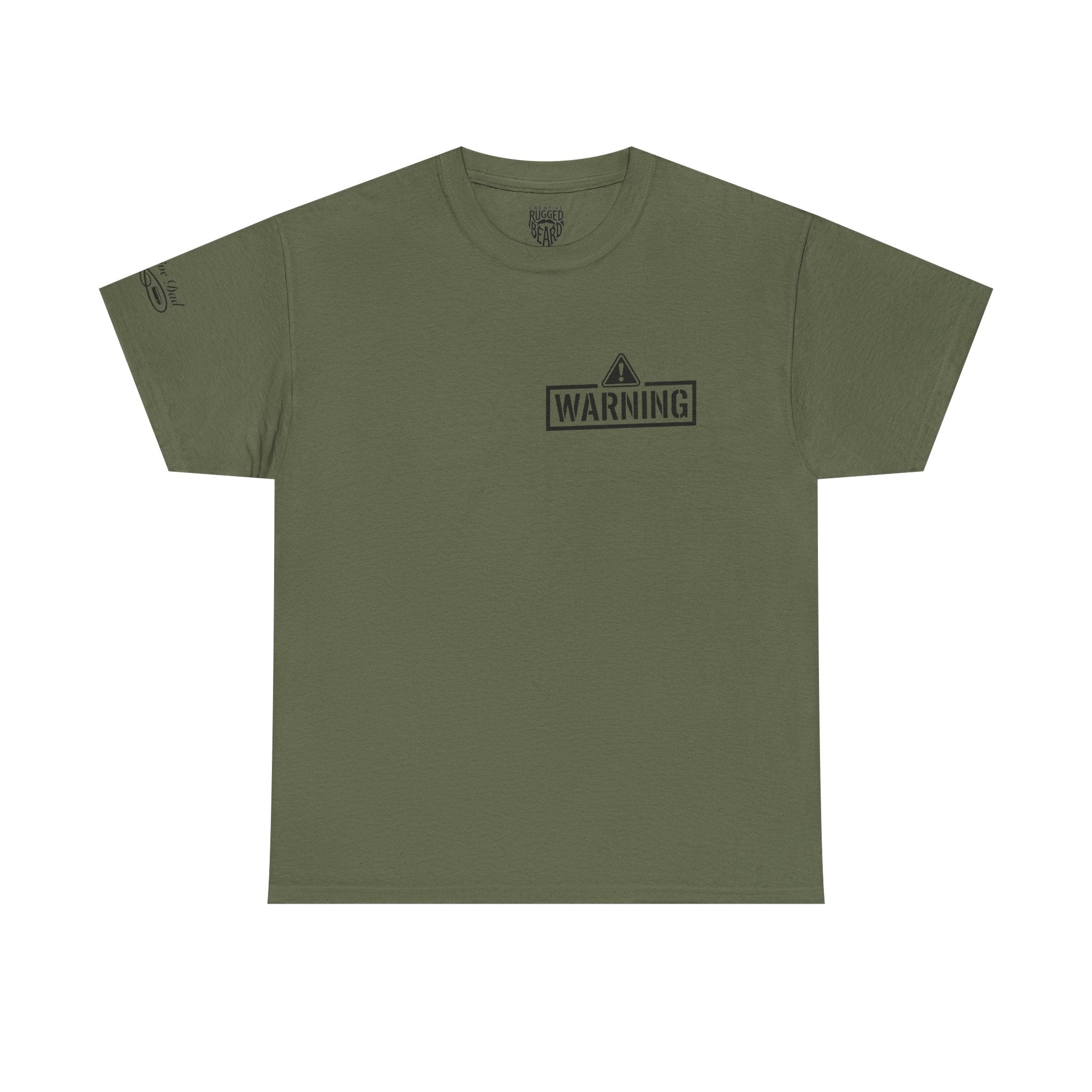 Protective Dad Rifles T-Shirt | Here’s Your Warning