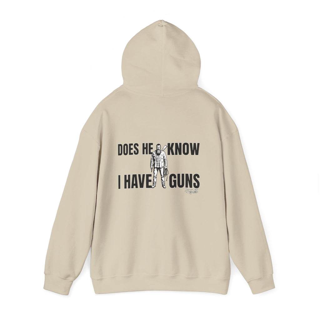 Protective Dad Does He Know Hoodie | Here’s Your Warning