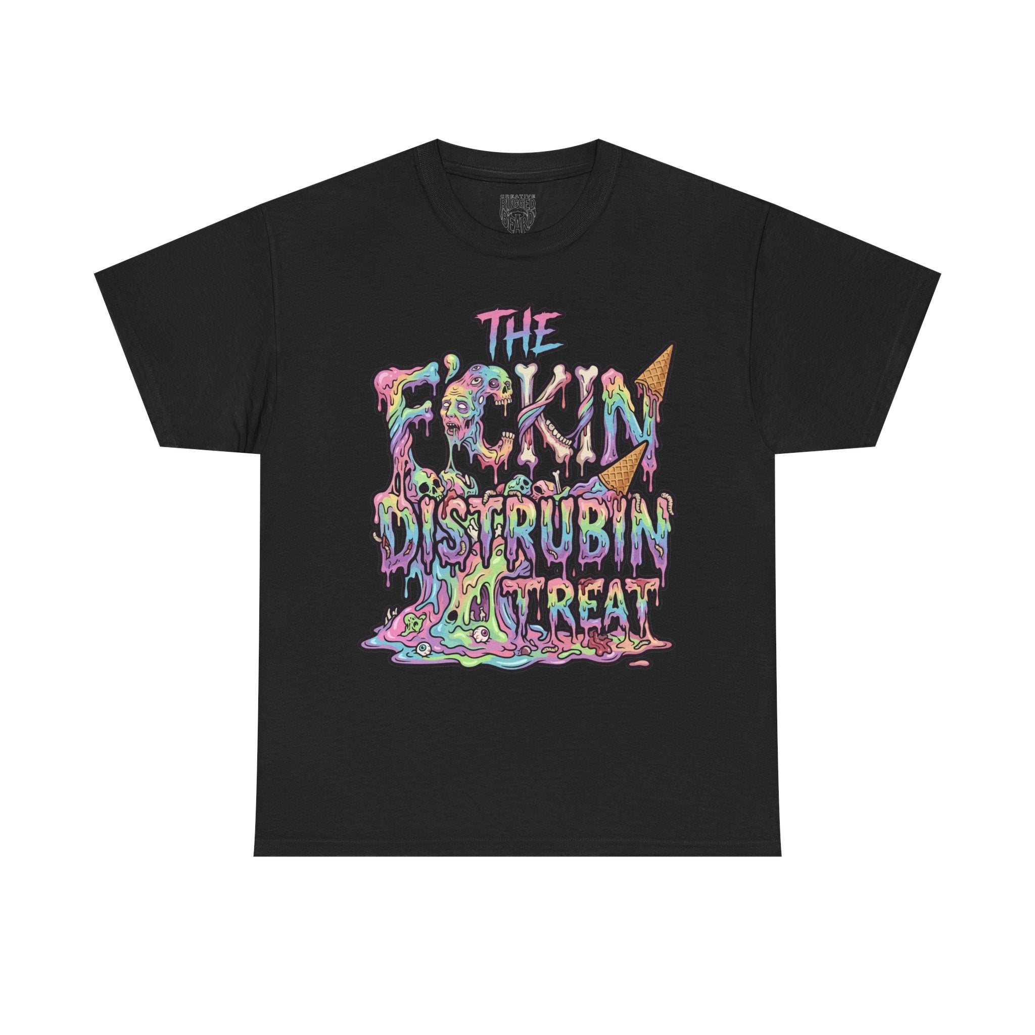 Skullcream-Skullberry Shortcake T-Shirt | Colorful Drip Graphic Tee