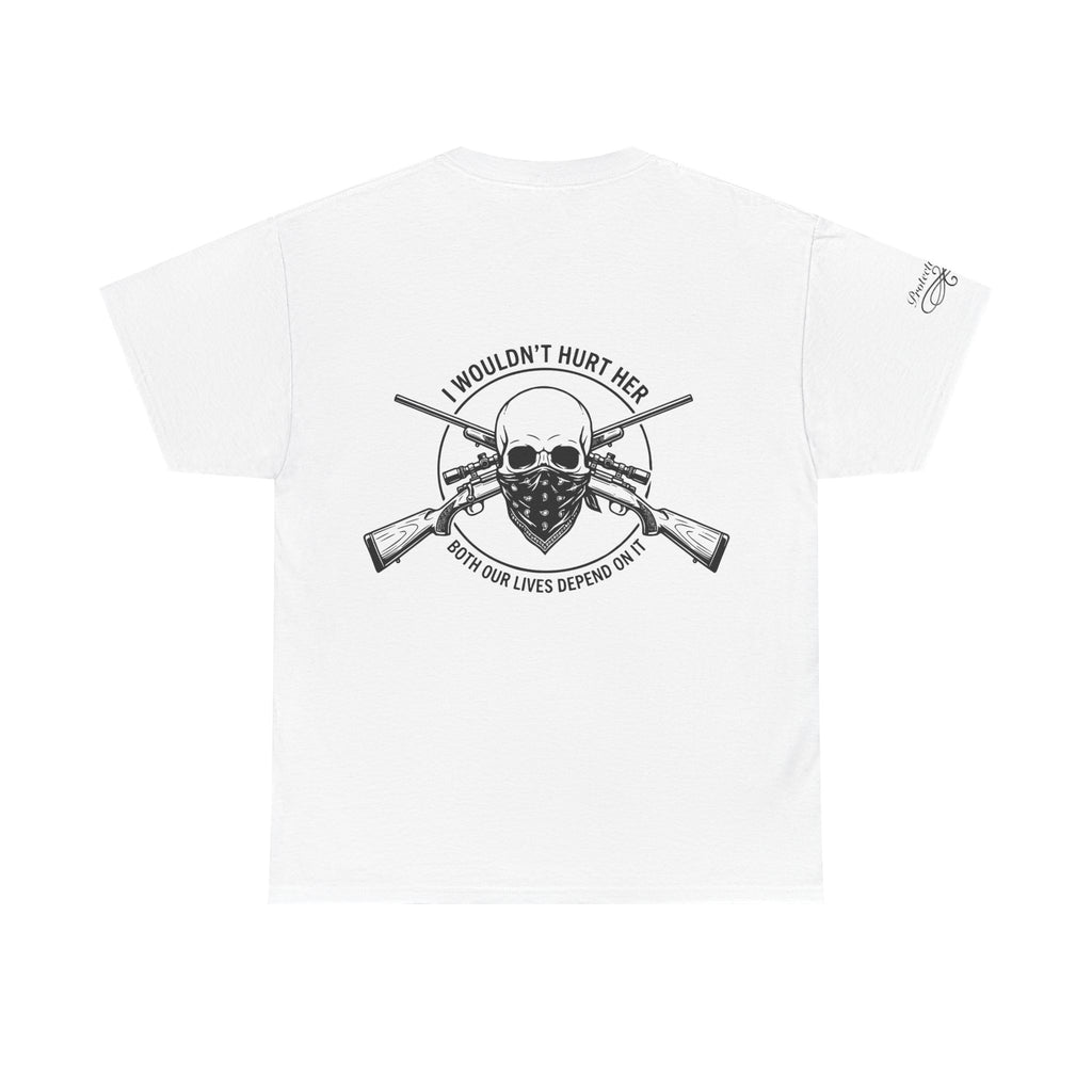 Protective Dad-Rifles T-Shirt | Here’s Your Warning