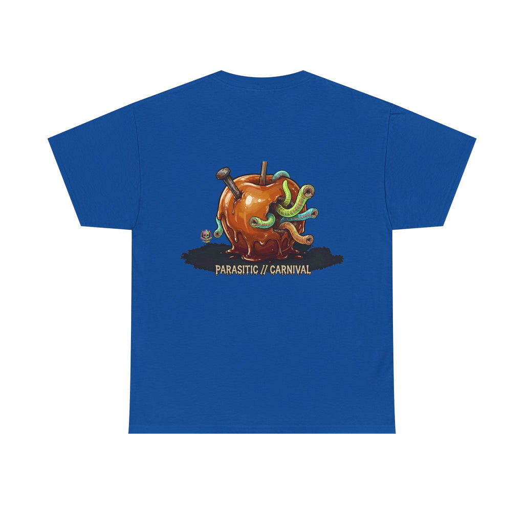 Skullcream Carnival Caramel Apple - Spooky Candy Apple Graphic T-Shirt
