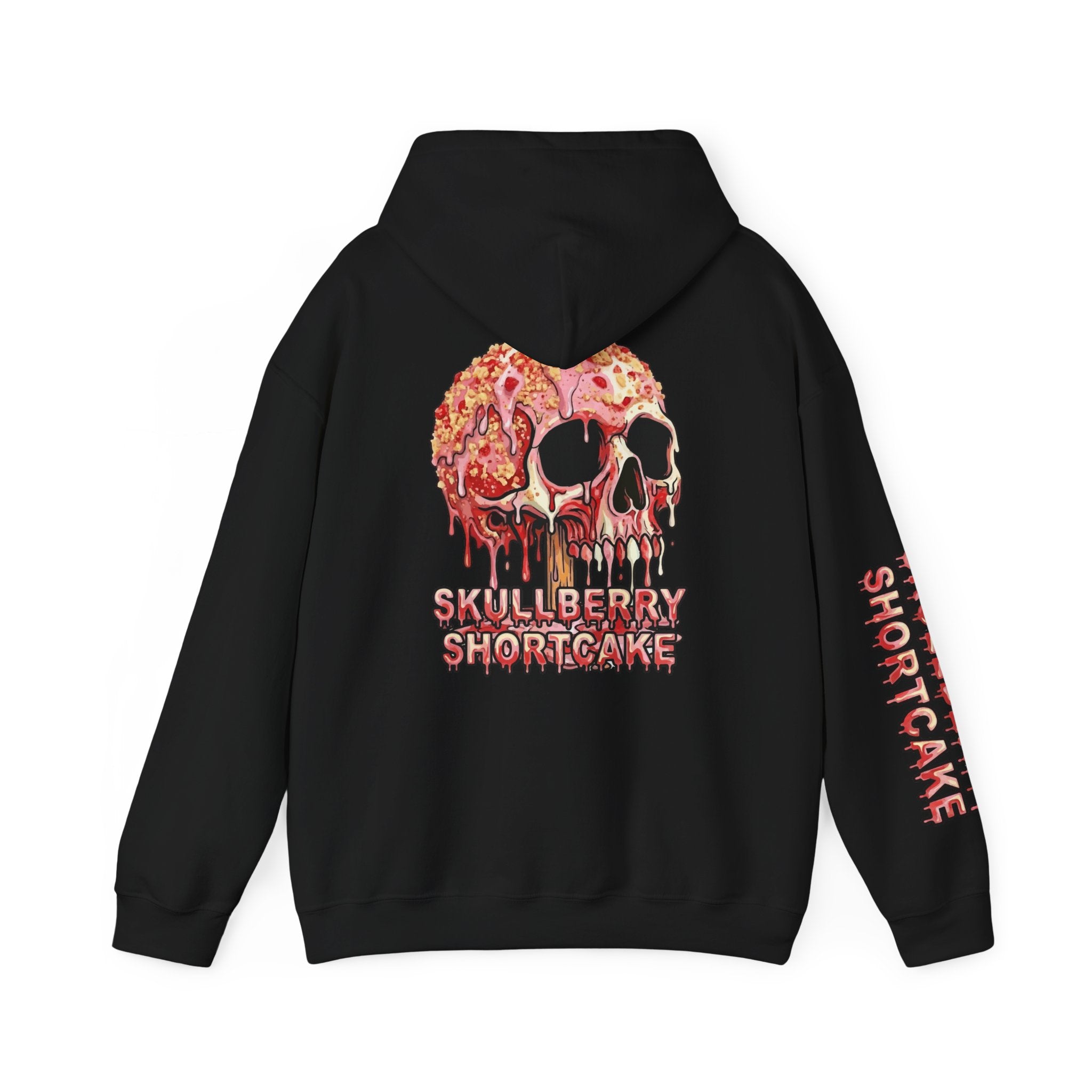 Skullcream-Skullberry Shortcake Hoodie | Dripping Skull Graphic