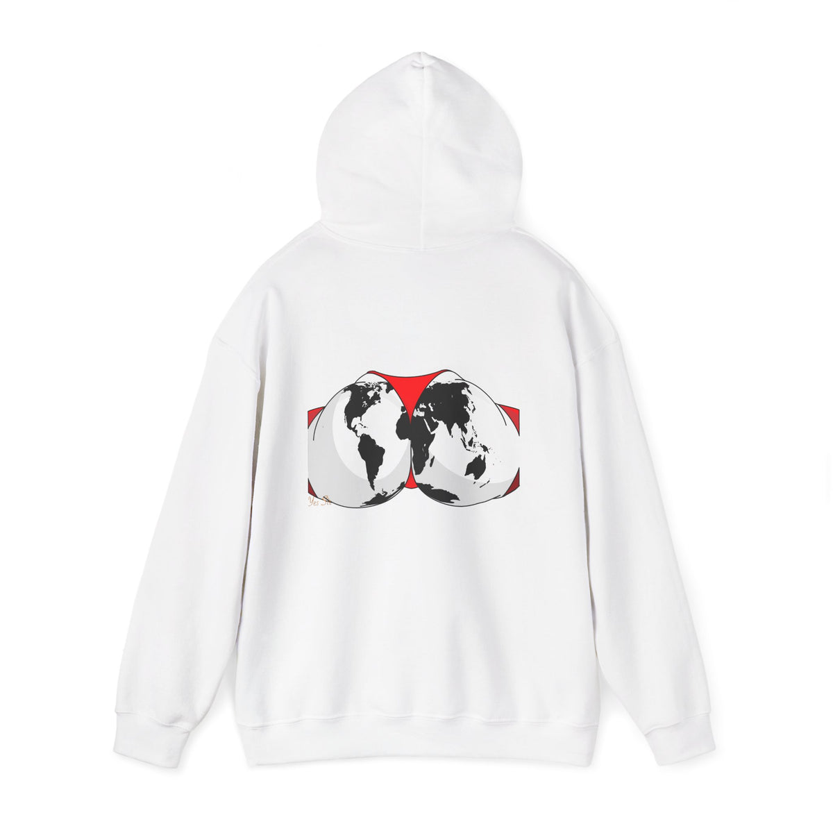 The World | Yes Sir Hoodie | Cherish It Graphic Hoodie