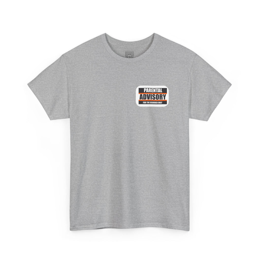 Yes Sir-Pin Up Stewardess T-Shirt | Parental Advisory  for the Bearded