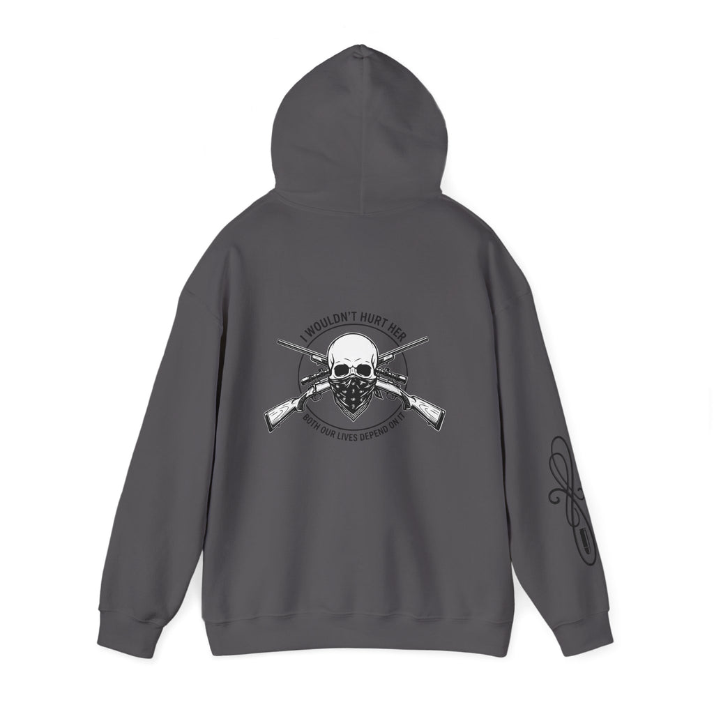 Protective Dad Rifle - Hoodie | Here’s Your Warning