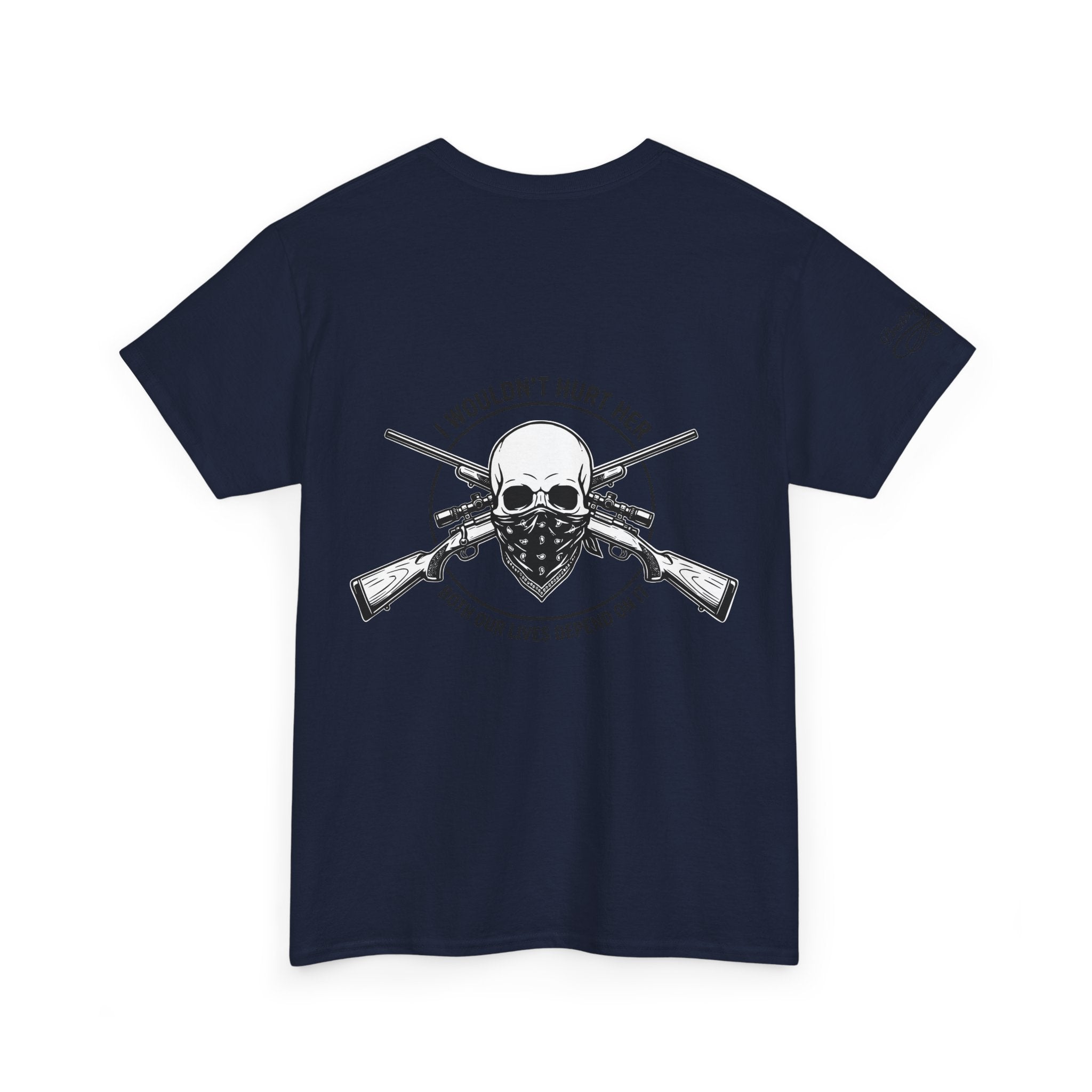 Protective Dad Rifles T-Shirt | Here’s Your Warning