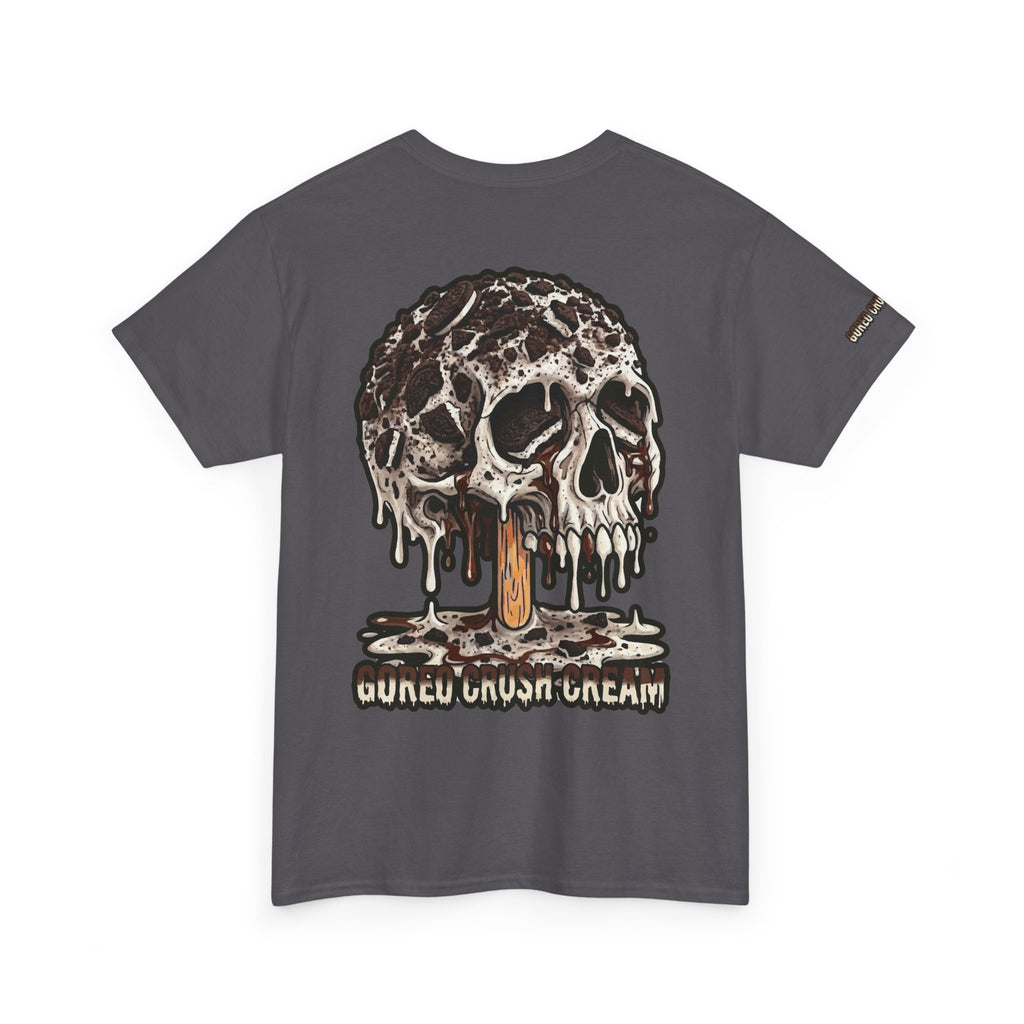 Skullcream-Goreo Crush Cream T-Shirt | Colorful Drip Graphic Tee