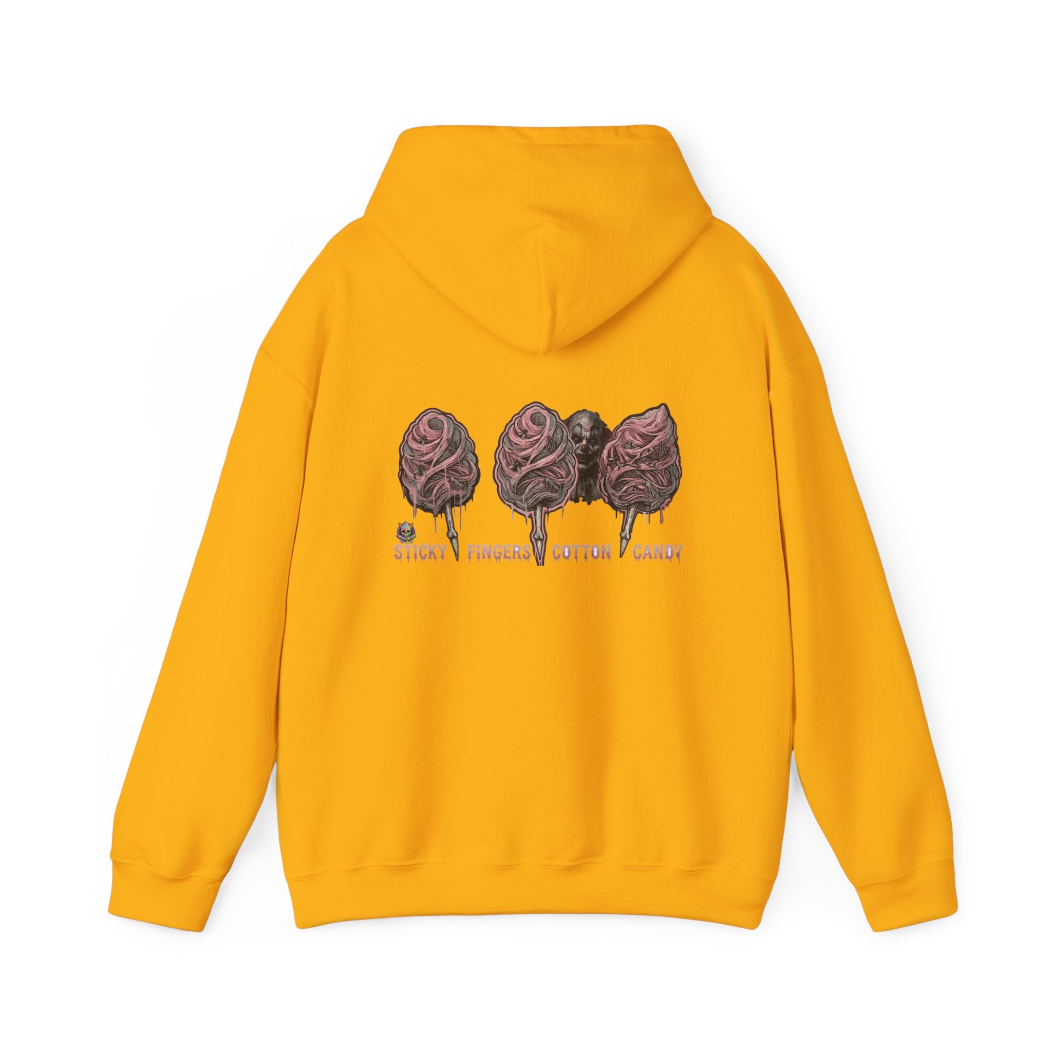 Cotton Candy Skullcream Hoodie — Sticky Fingers Band Graphic Pullover