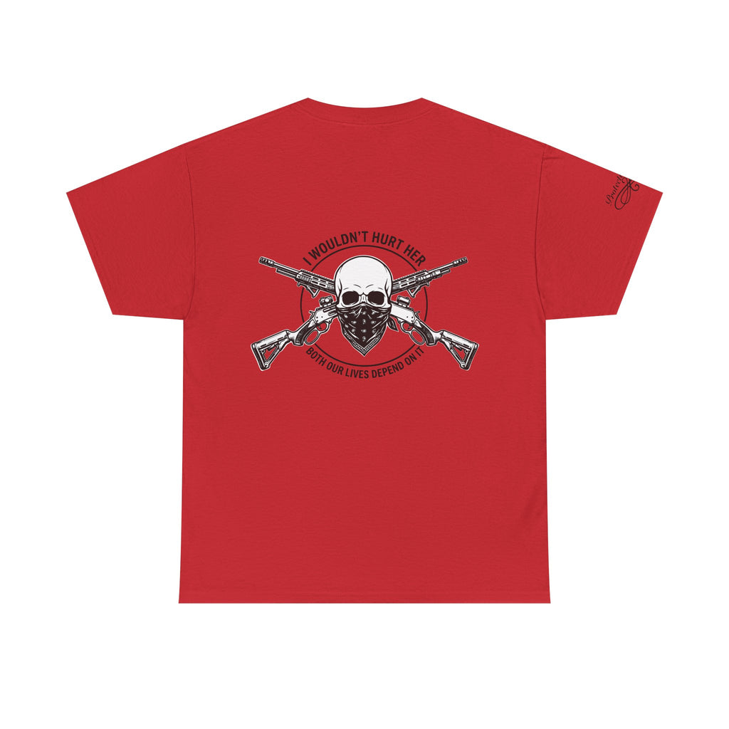 Protective Dad Lever Actions T-Shirt | Here’s Your Warning