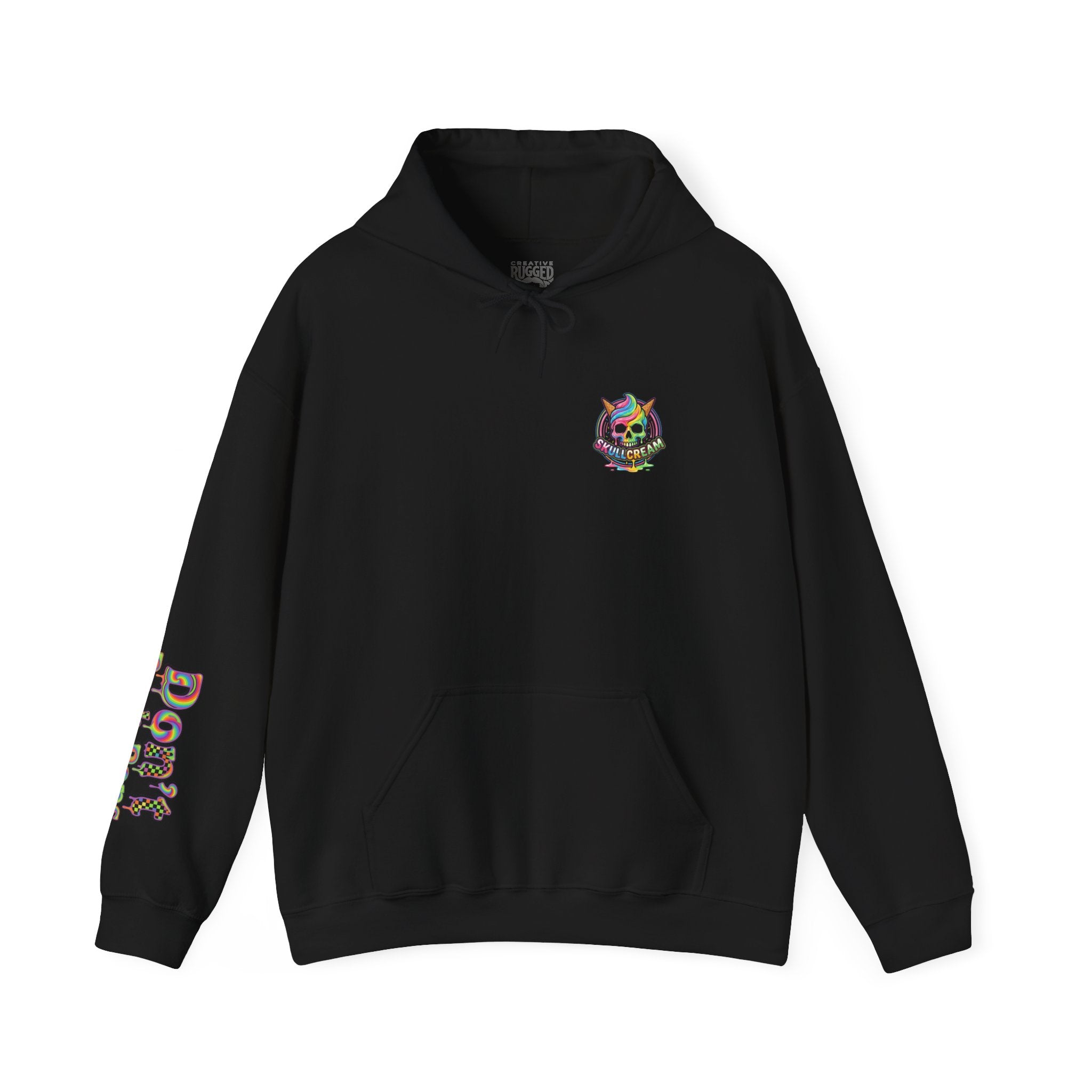 Skullcream-Don’t Push-Pops Hoodie | Dripping Skull Graphic