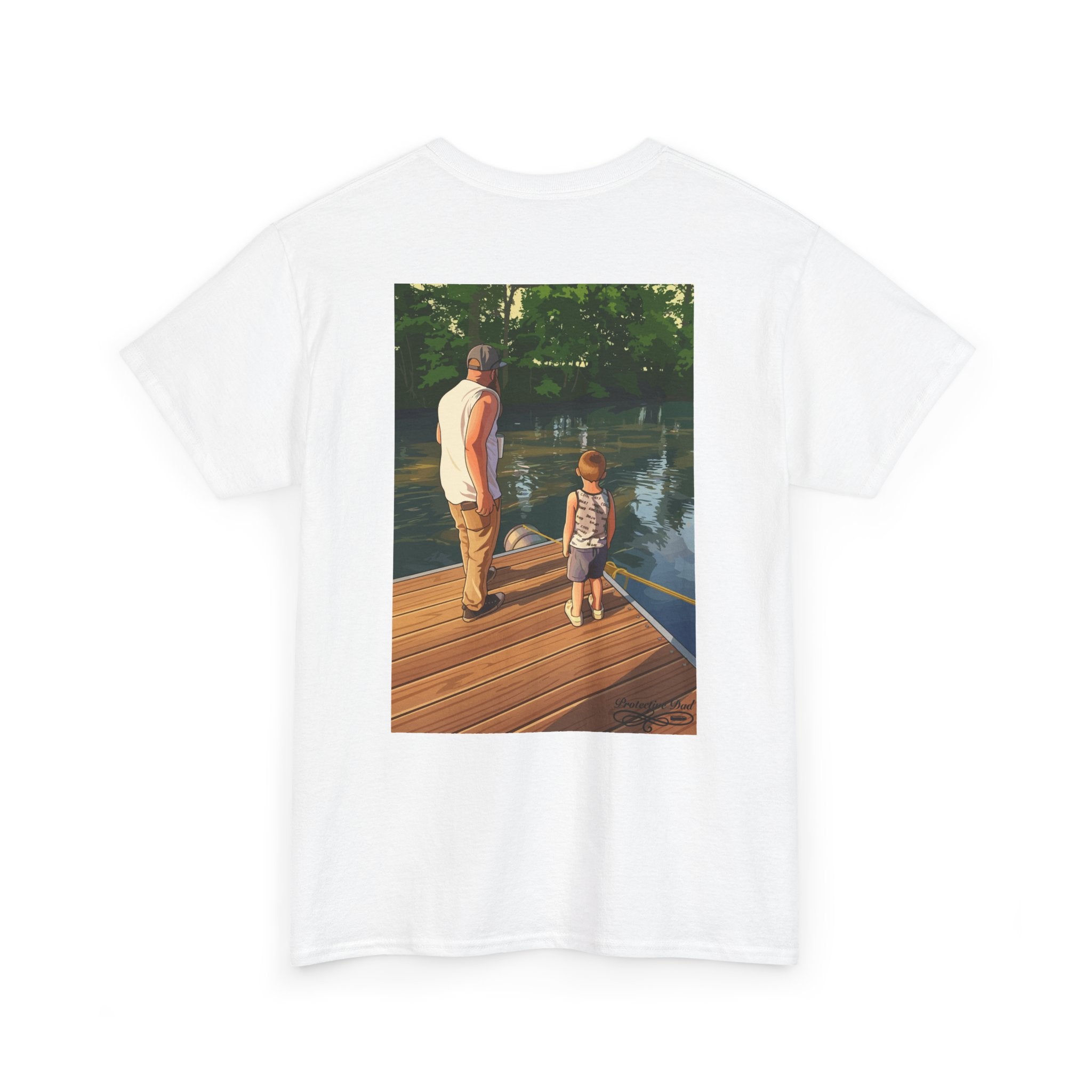 Protective Dad Father-n-Son Love T-Shirt | He’s Protected Too