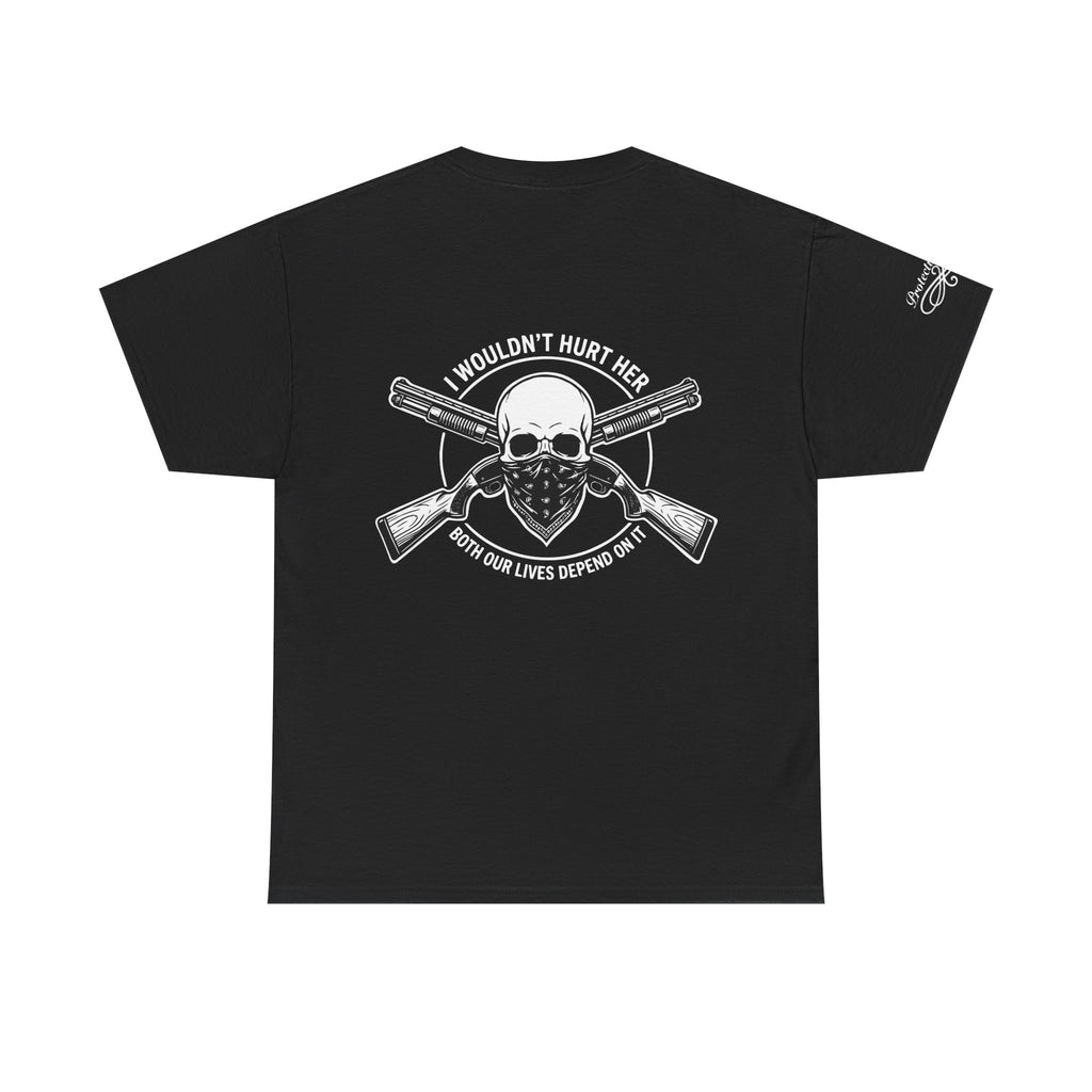 Protective Dad Shotguns T-Shirt | Here’s Your Warning