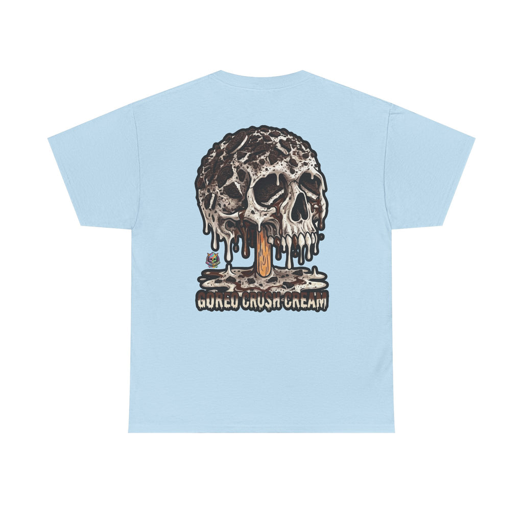 Skullcream-Goreo Crush Cream T-Shirt | Colorful Drip Graphic Tee