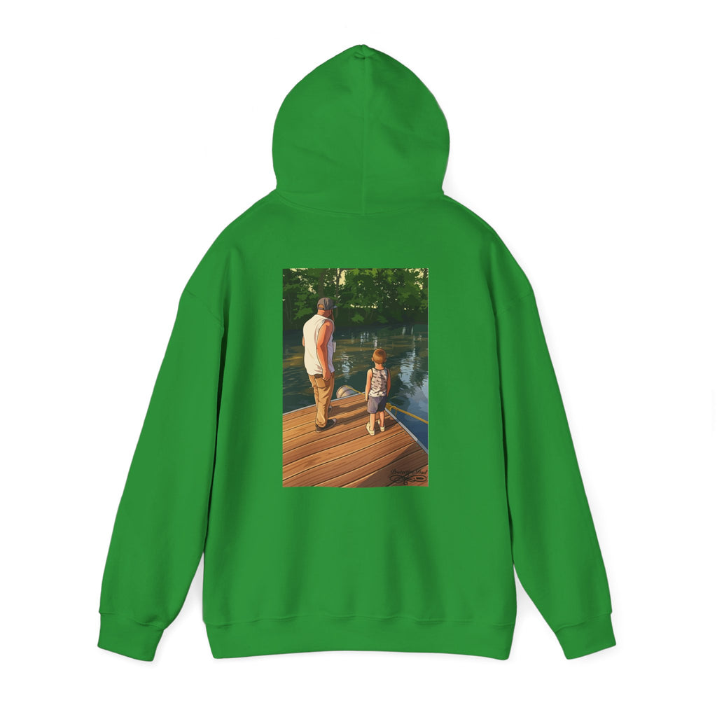 Protective Dad Father-n-Son Love Hoodie | He’s Protected Too