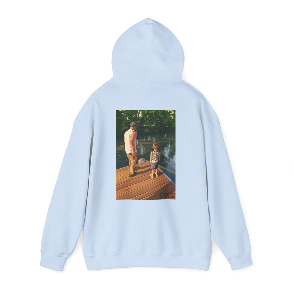 Protective Dad Father-n-Son Love Hoodie | He’s Protected Too