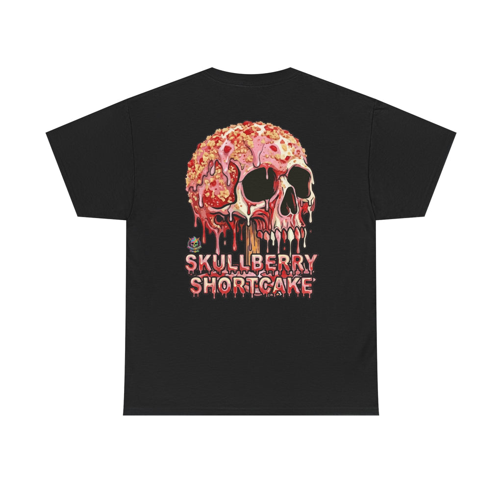 Skullcream-Skullberry Shortcake T-Shirt | Colorful Drip Graphic Tee