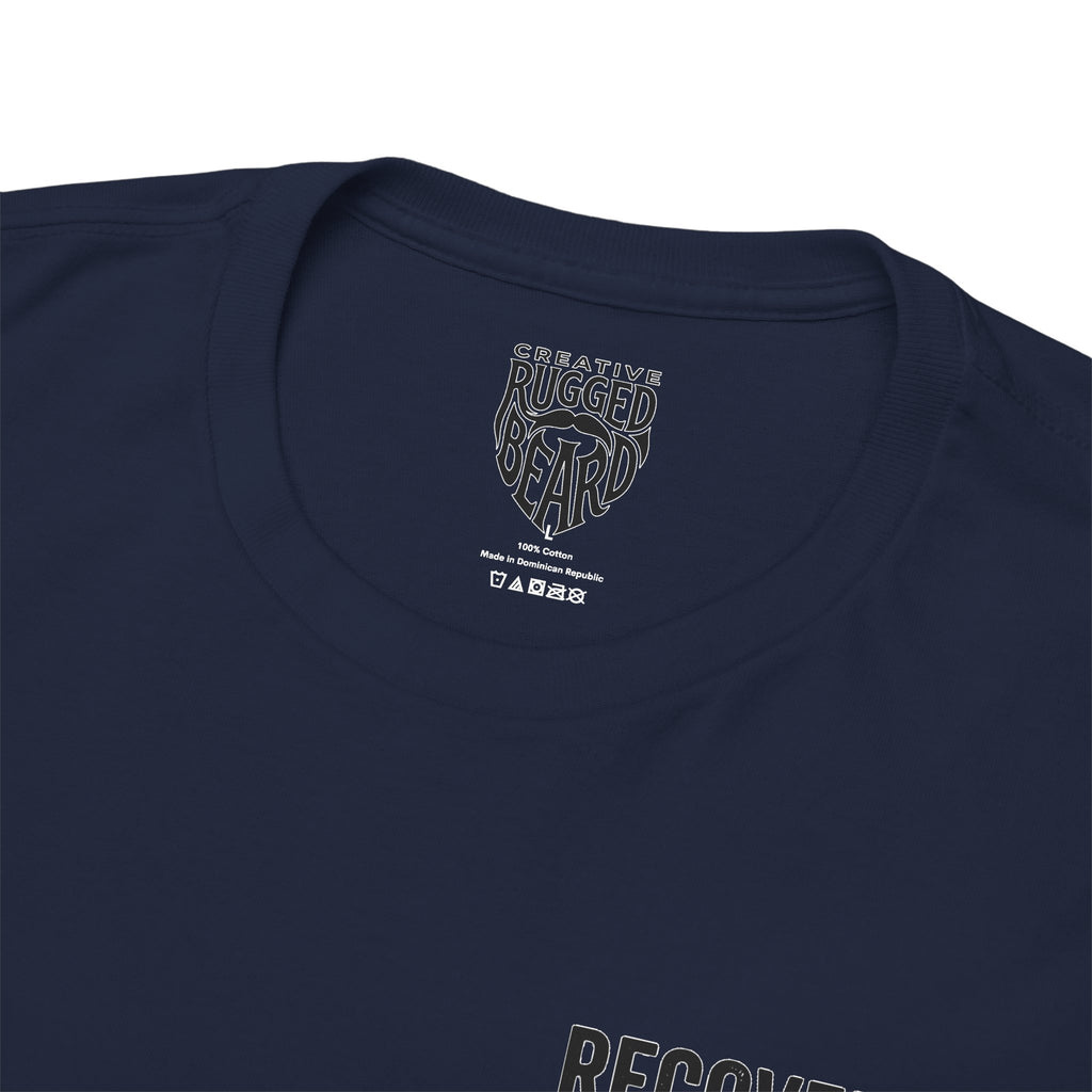 Addicted | Yes Sir T Shirt | Recovering Addict Red Graphic T Shirt