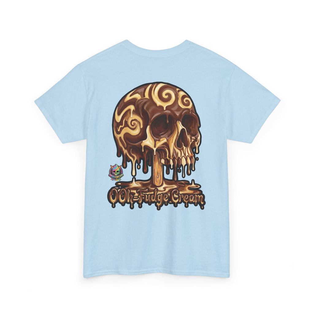 Skullcream-Ooh-Fudge Cream T-Shirt | Colorful Drip Graphic Tee