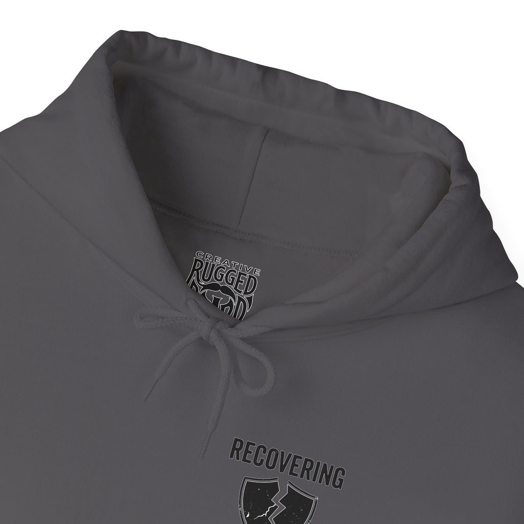 Addicted | Yes Sir Hoodie | Recovering Addict Graphic Hoodie