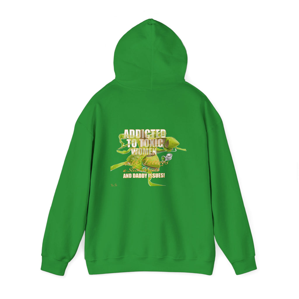 Addicted | Yes Sir Hoodie | Recovering Addict Graphic Hoodie