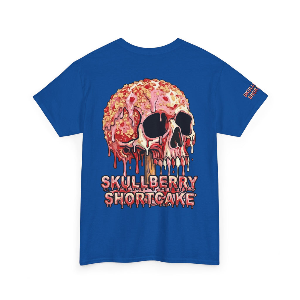 Skullcream-Skullberry Shortcake T-Shirt | Colorful Drip Graphic Tee
