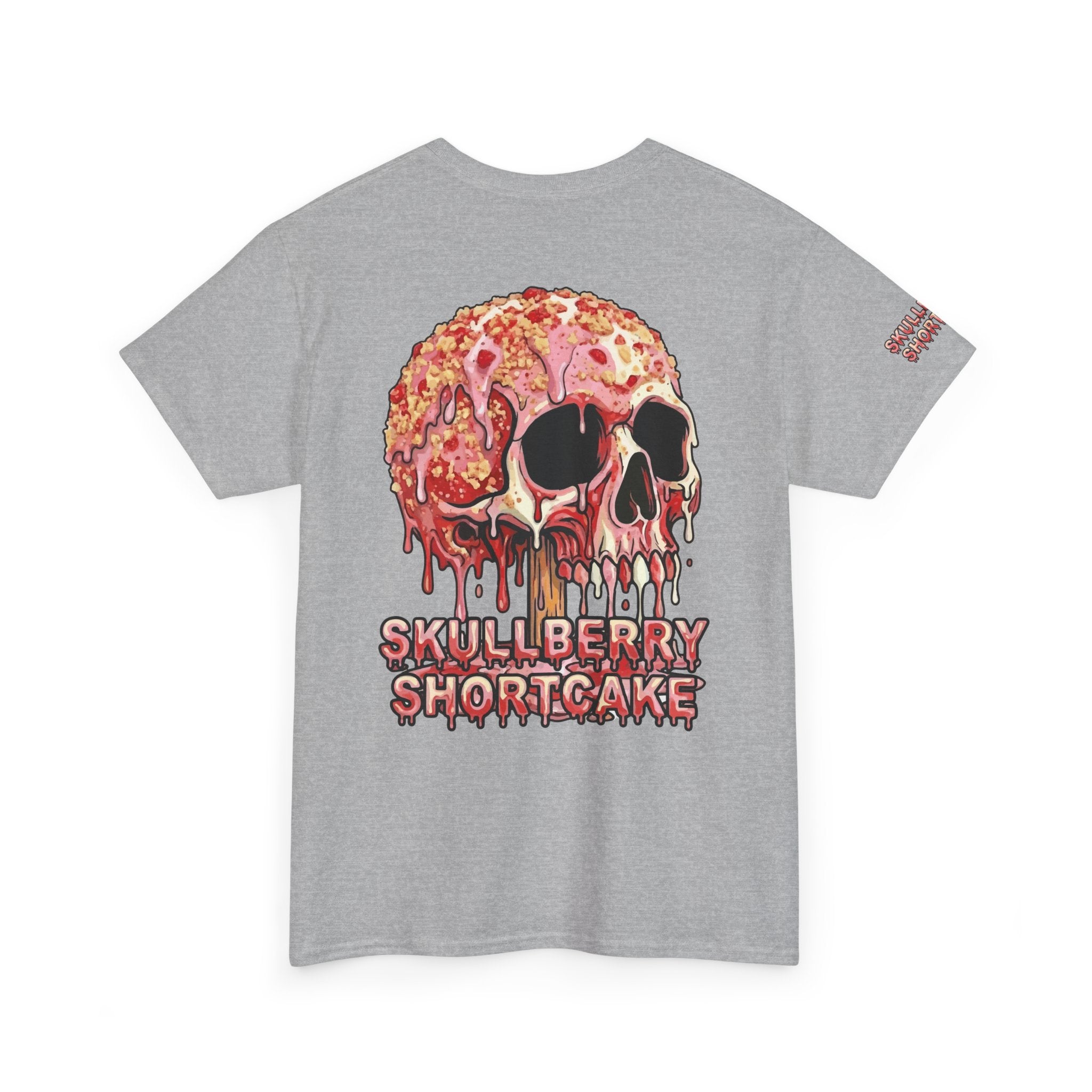 Skullcream-Skullberry Shortcake T-Shirt | Colorful Drip Graphic Tee