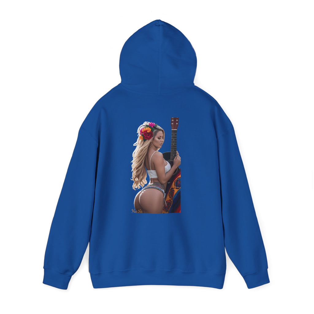 Pretty Flowers Yes Sir Hoodie | Parental Advisory  for the Bearded