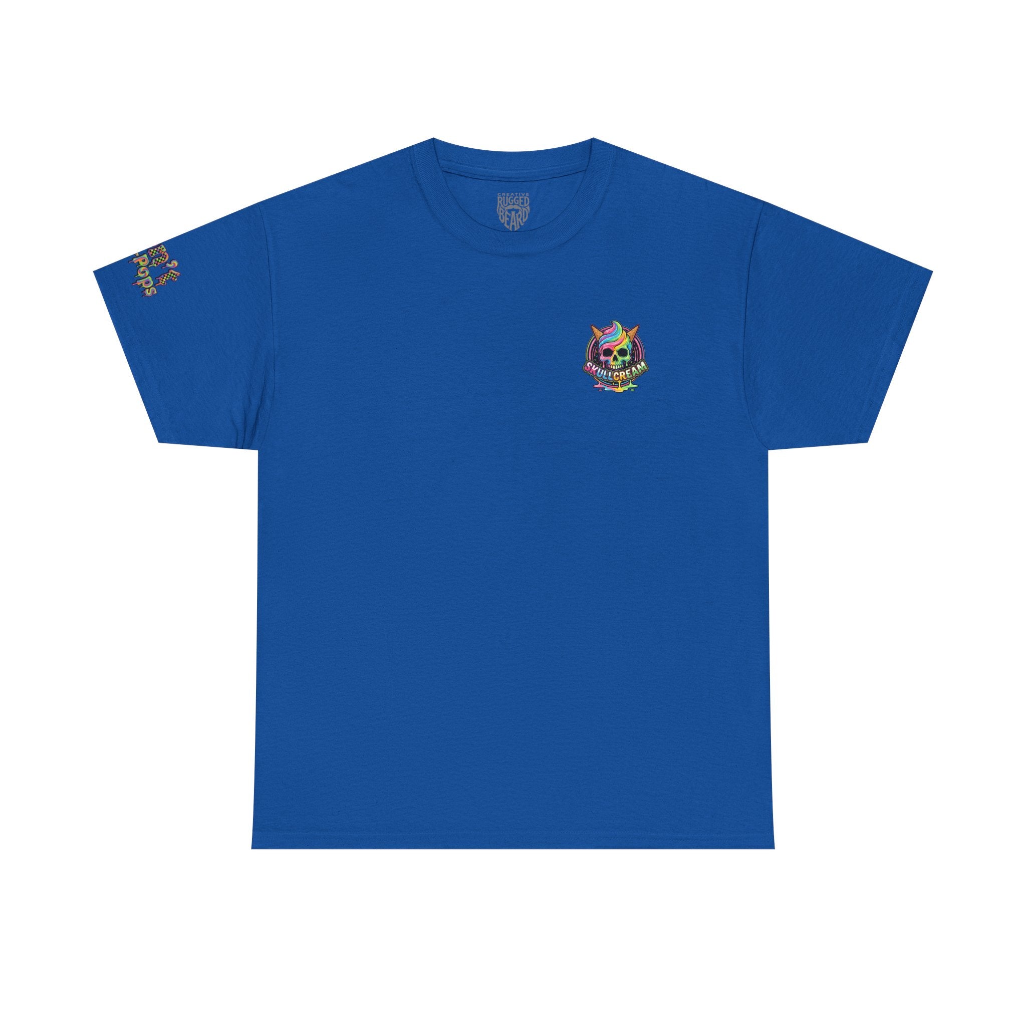 Skullcream-Don’t Push-Pops T-Shirt | Colorful Drip Graphic Tee